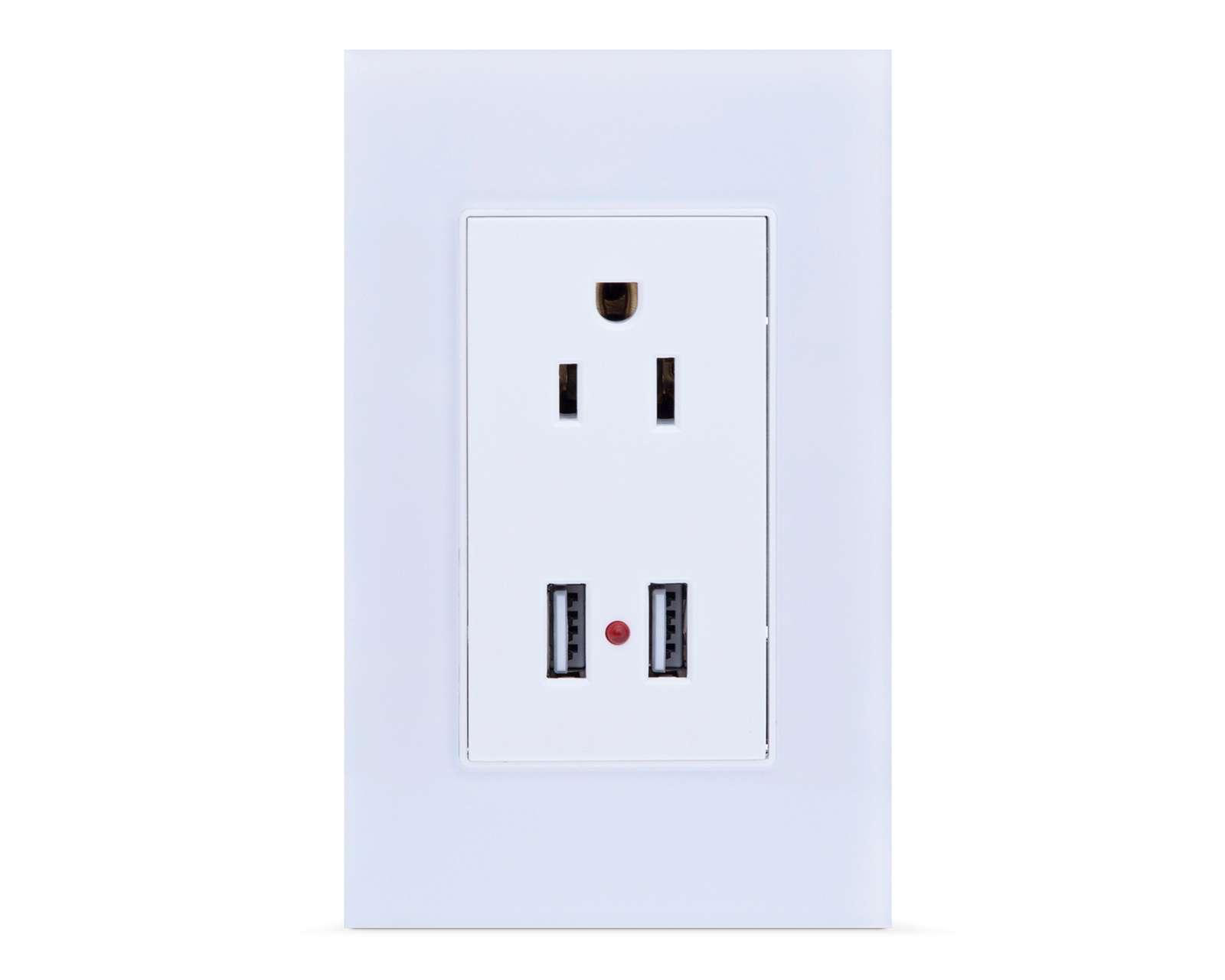 Contacto Eléctrico Argos 3 Tomas de Corriente Blanco $209