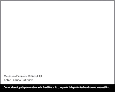 Foto 2 | Pintura Vinil Acrílica Meridian Blanca 4 l