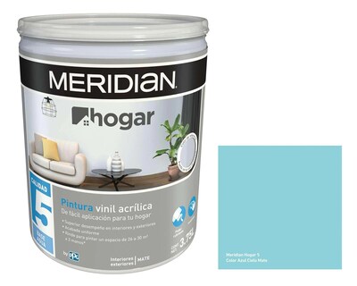 Foto 3 | Pintura Acrílica Meridian Azul 3.75 l
