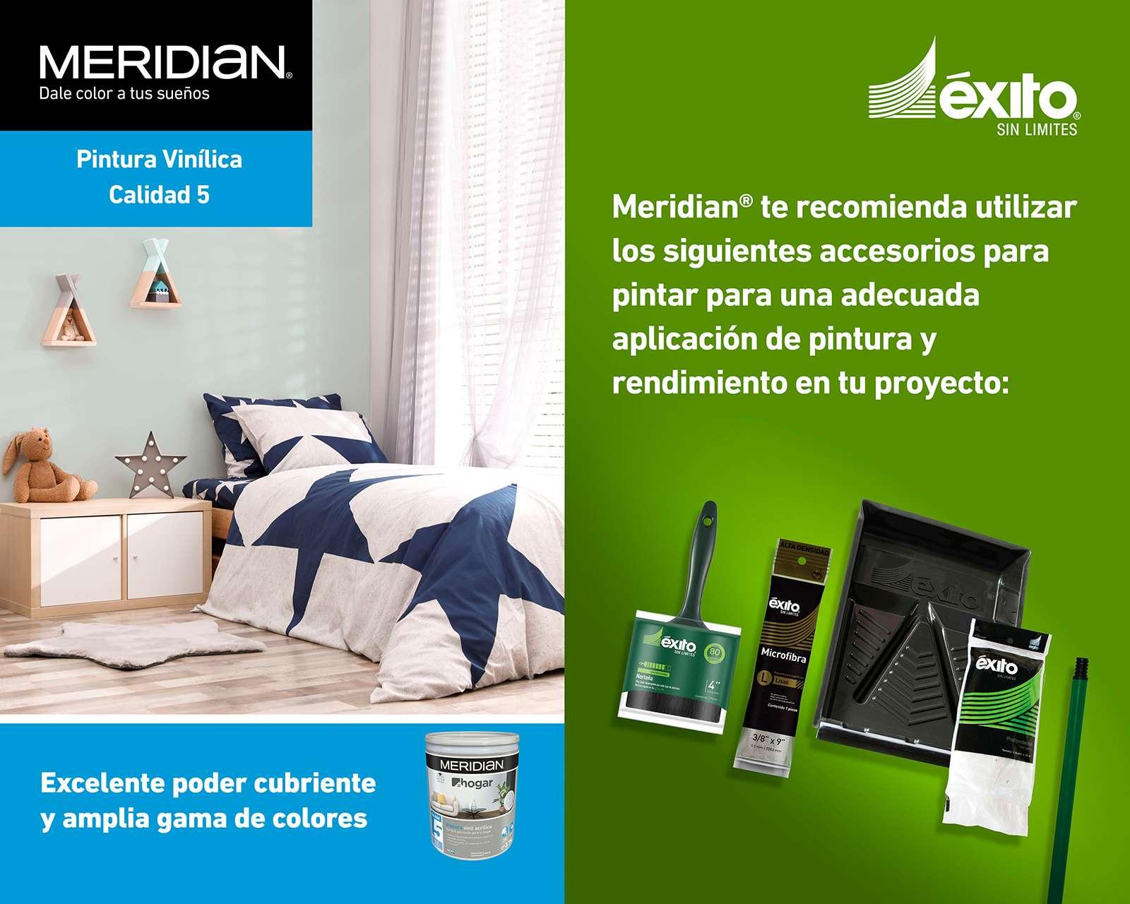 Foto 7 pulgar | Pintura Acrílica Meridian Azul 3.75 l