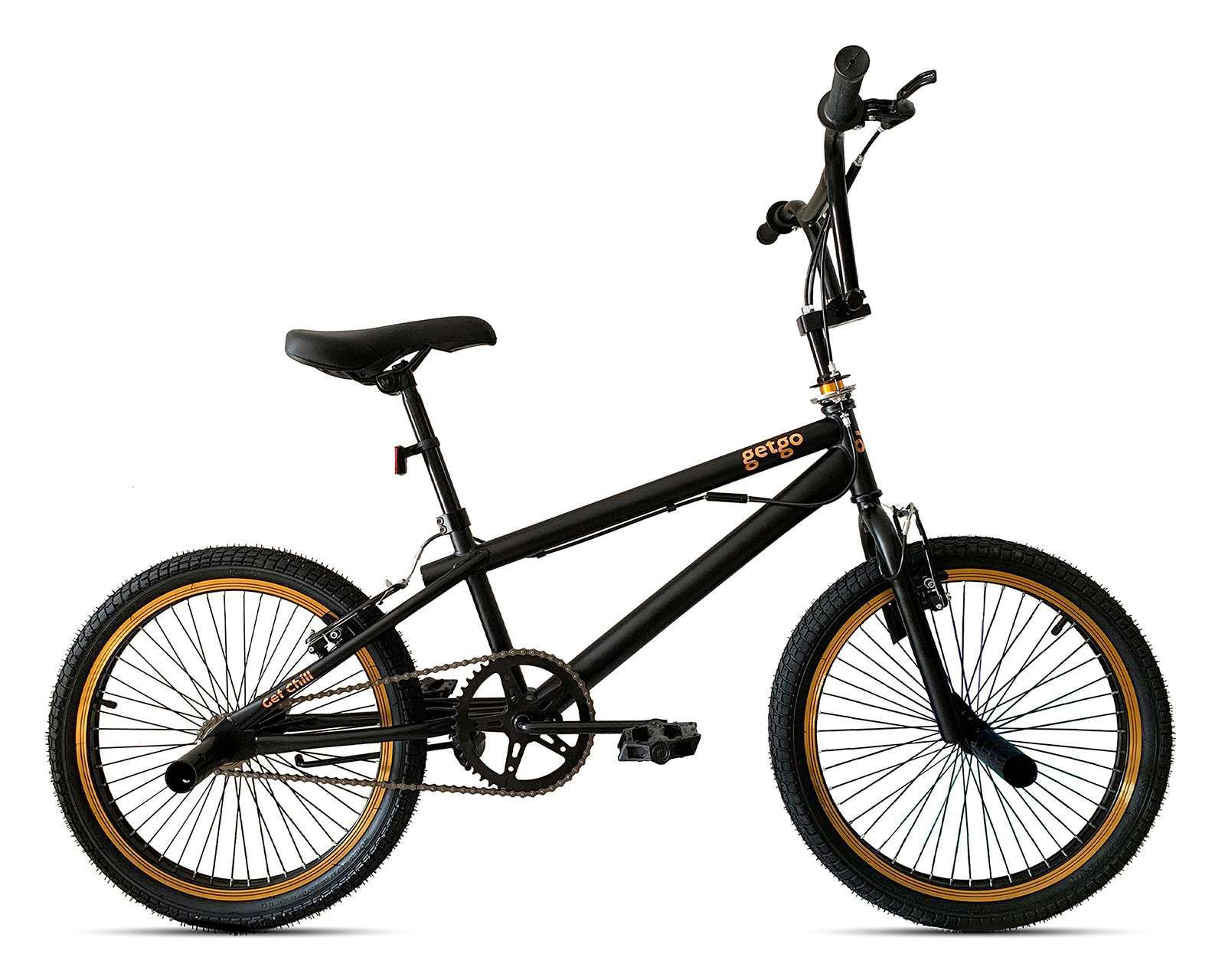 Foto 2 pulgar | Bicicleta Infantil Getgo Chill 20" Negra