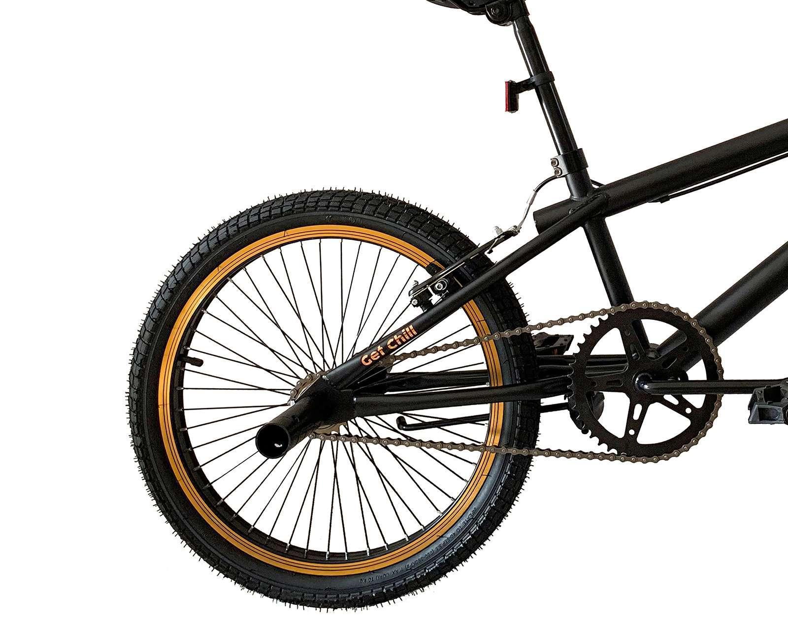 Foto 5 pulgar | Bicicleta Infantil Getgo Chill 20" Negra