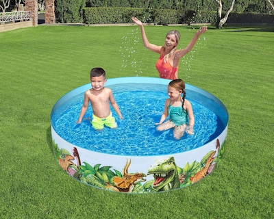Foto 4 | Alberca Infantil Bestway Dinosaurios 946 L 183 x 38 cm