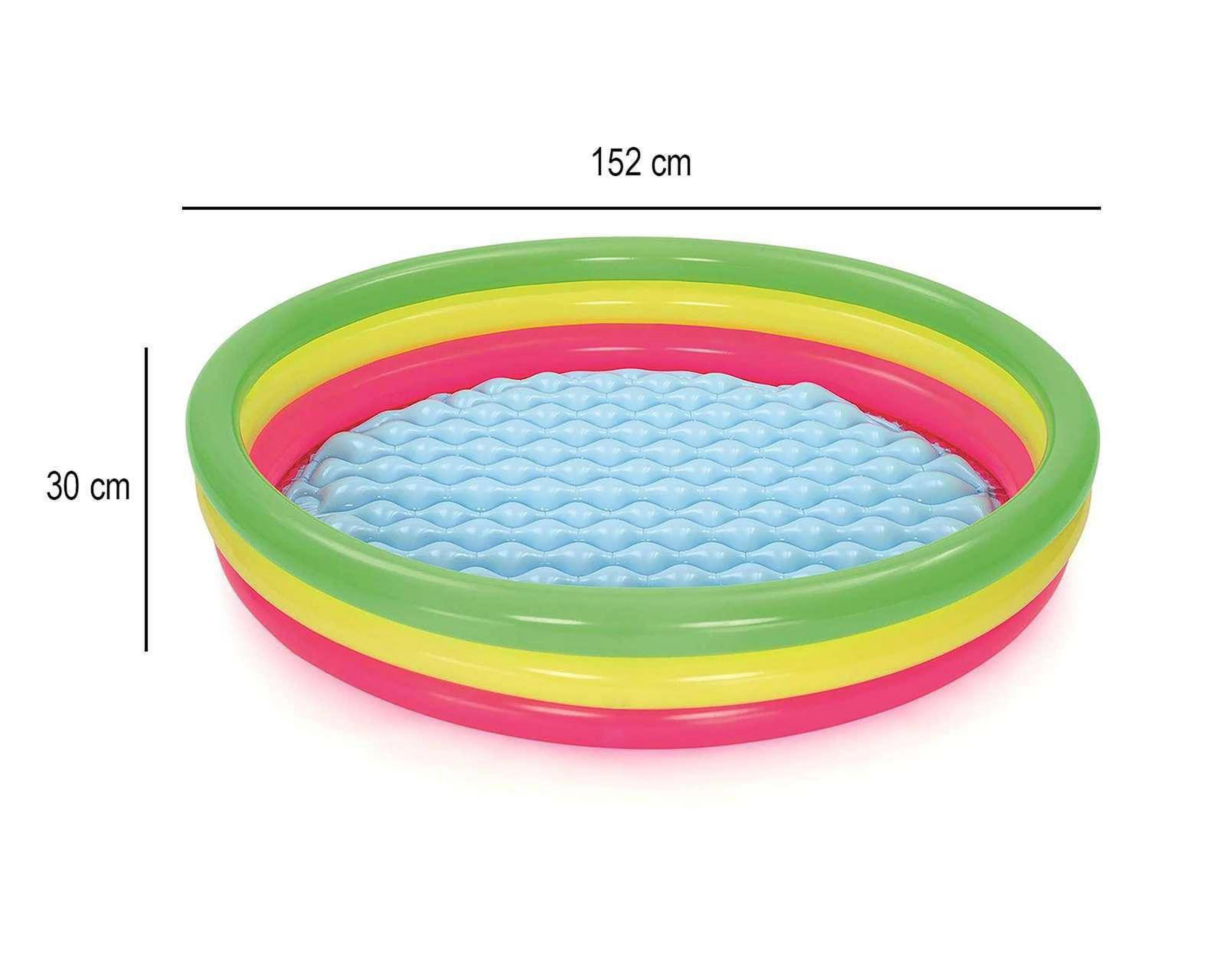 Foto 6 pulgar | Alberca Infantil Circular Bestway 211 L 152 x 30 cm