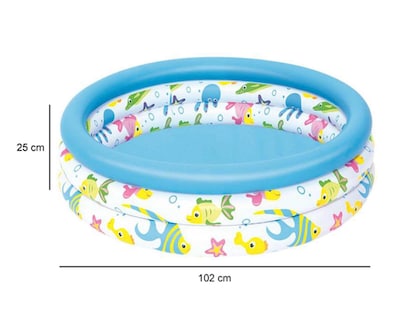 Foto 3 | Alberca Infantil Bestway 140 l
