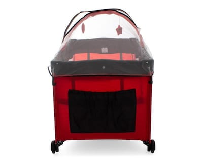 Foto 4 | Cuna Viajera Infanti JBP701 Negra