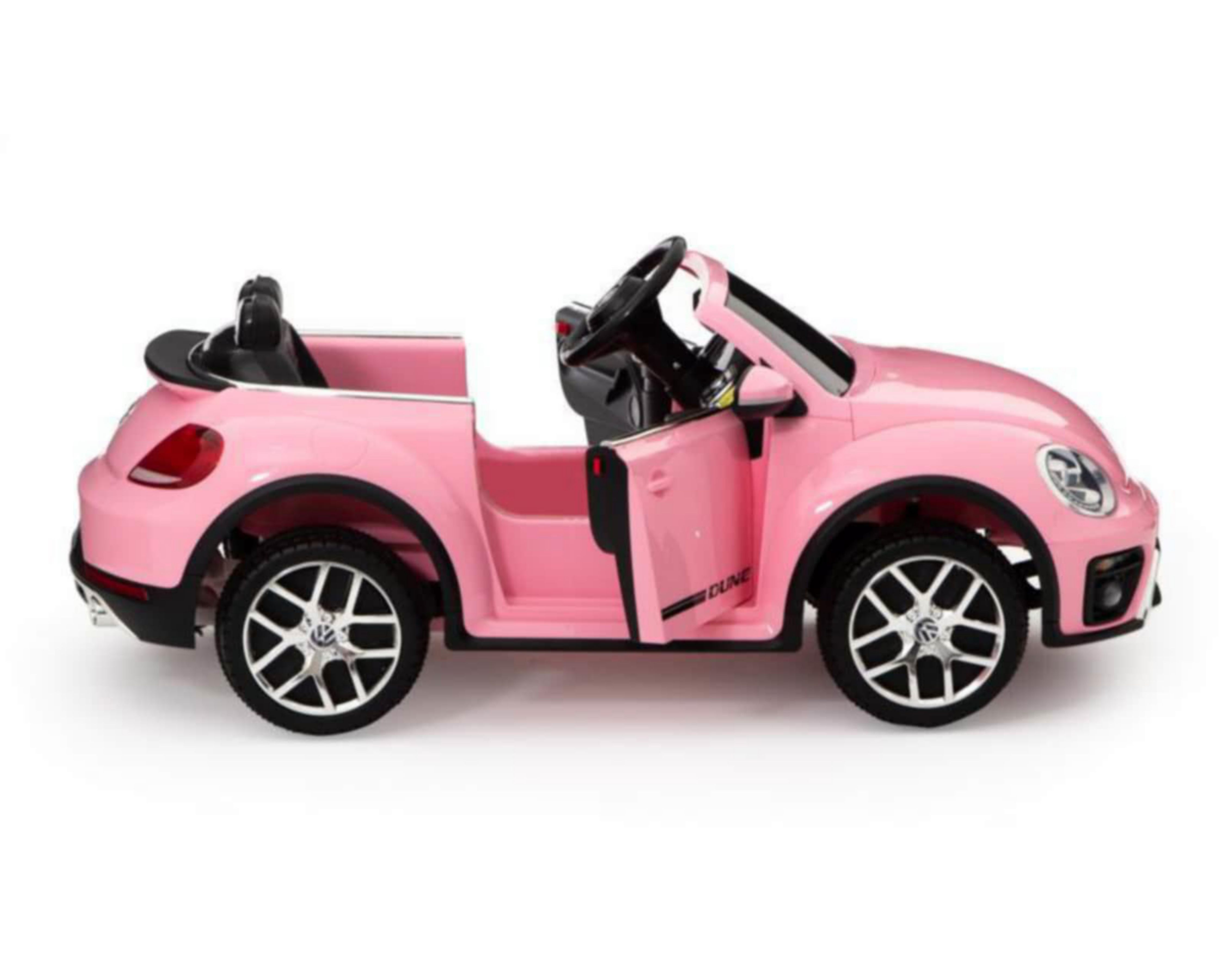 Foto 3 pulgar | Montable Eléctrico VW Beetle Rosa
