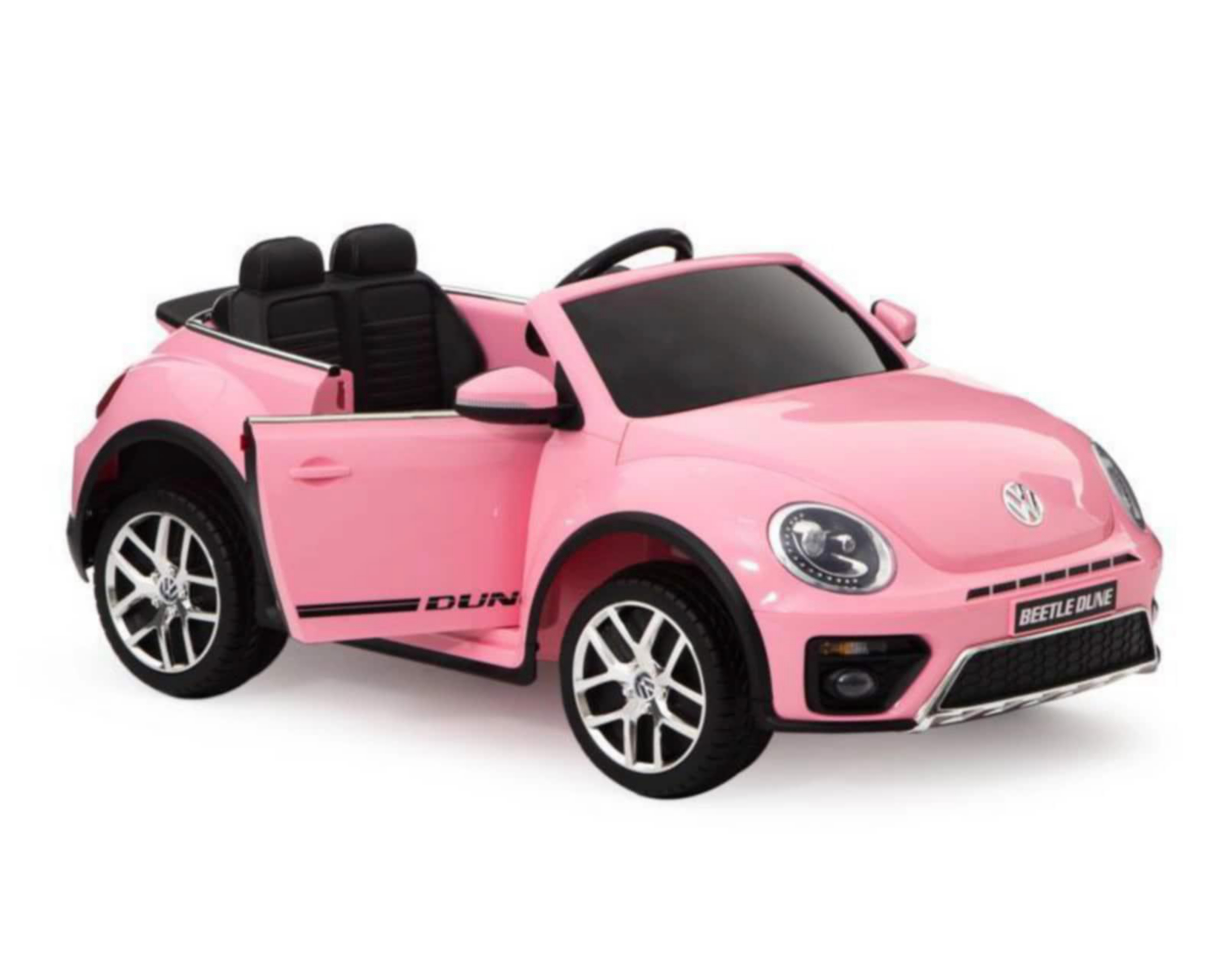 Foto 4 pulgar | Montable Eléctrico VW Beetle Rosa