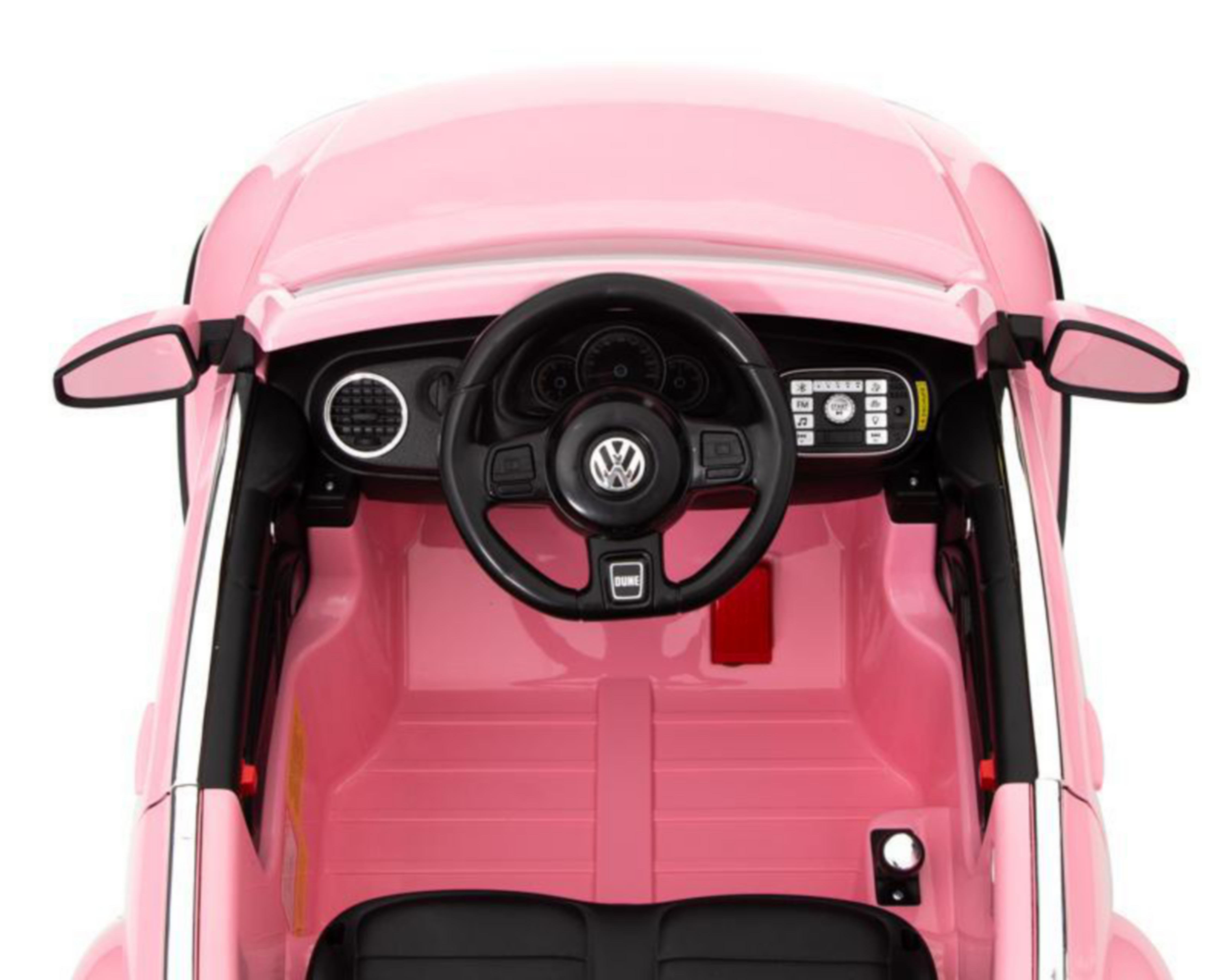 Foto 6 pulgar | Montable Eléctrico VW Beetle Rosa