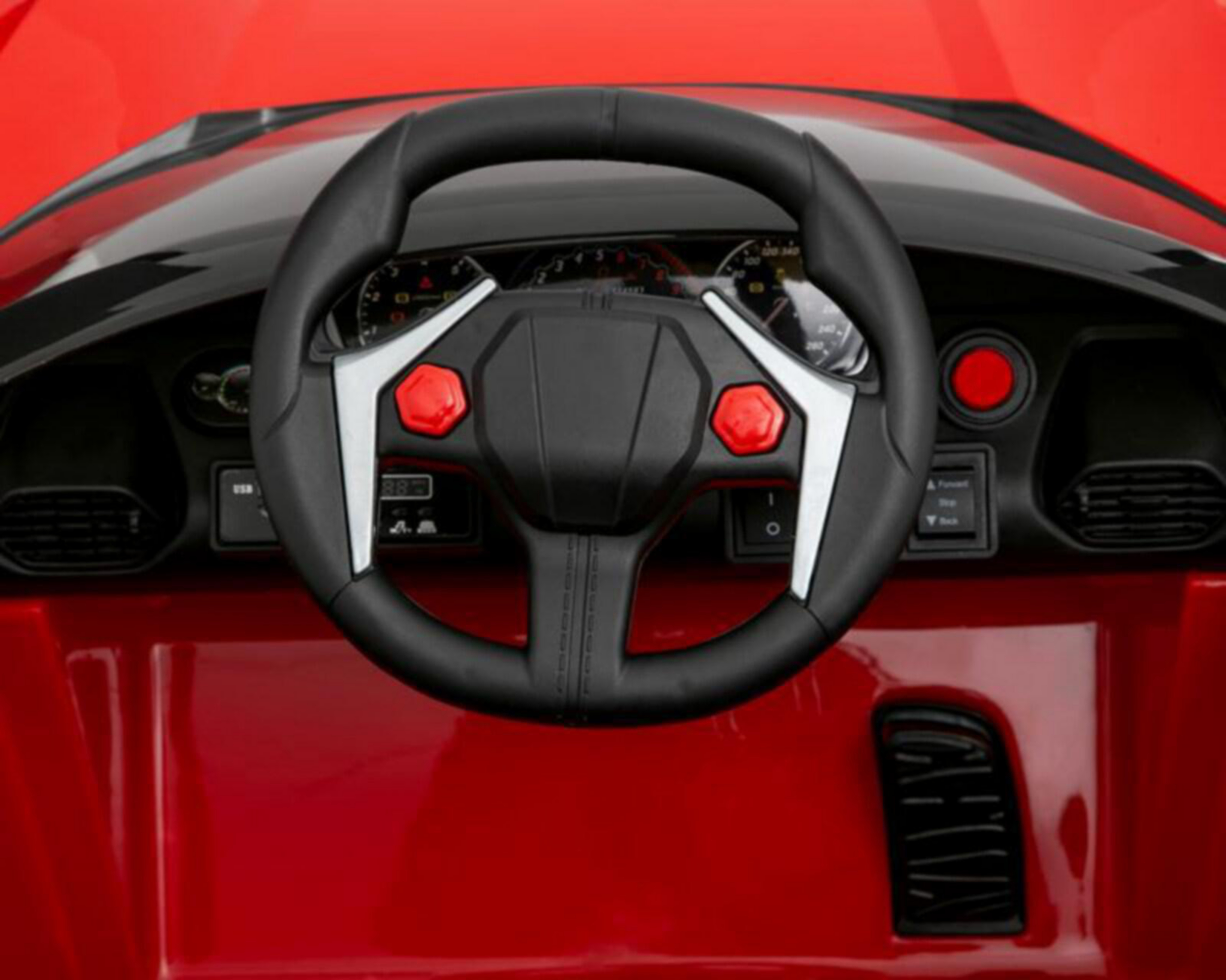 Foto 7 pulgar | Montable Eléctrico Rally Wheels Rojo