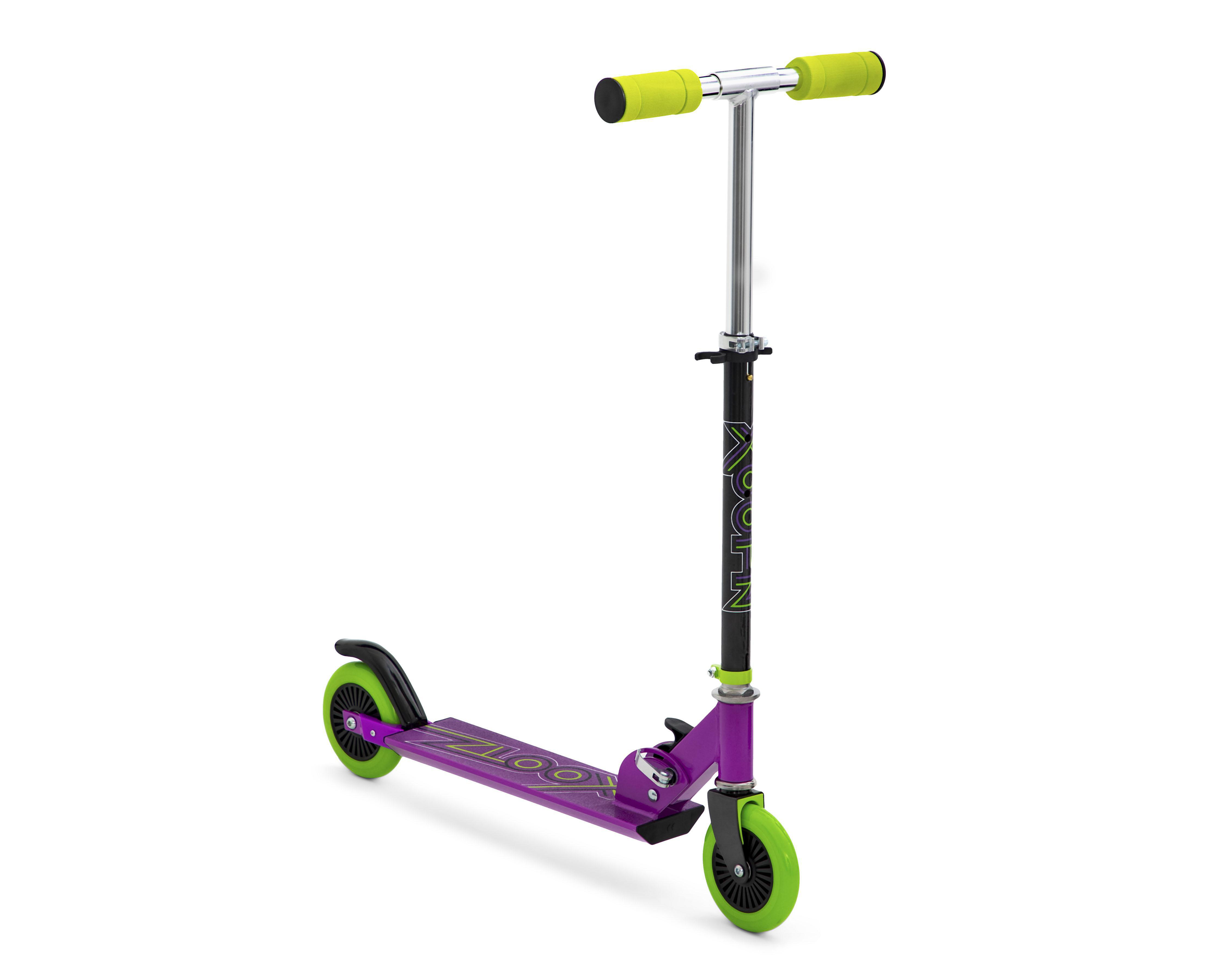 Foto 2 pulgar | Scooter Xootz Lila Folding Plegable