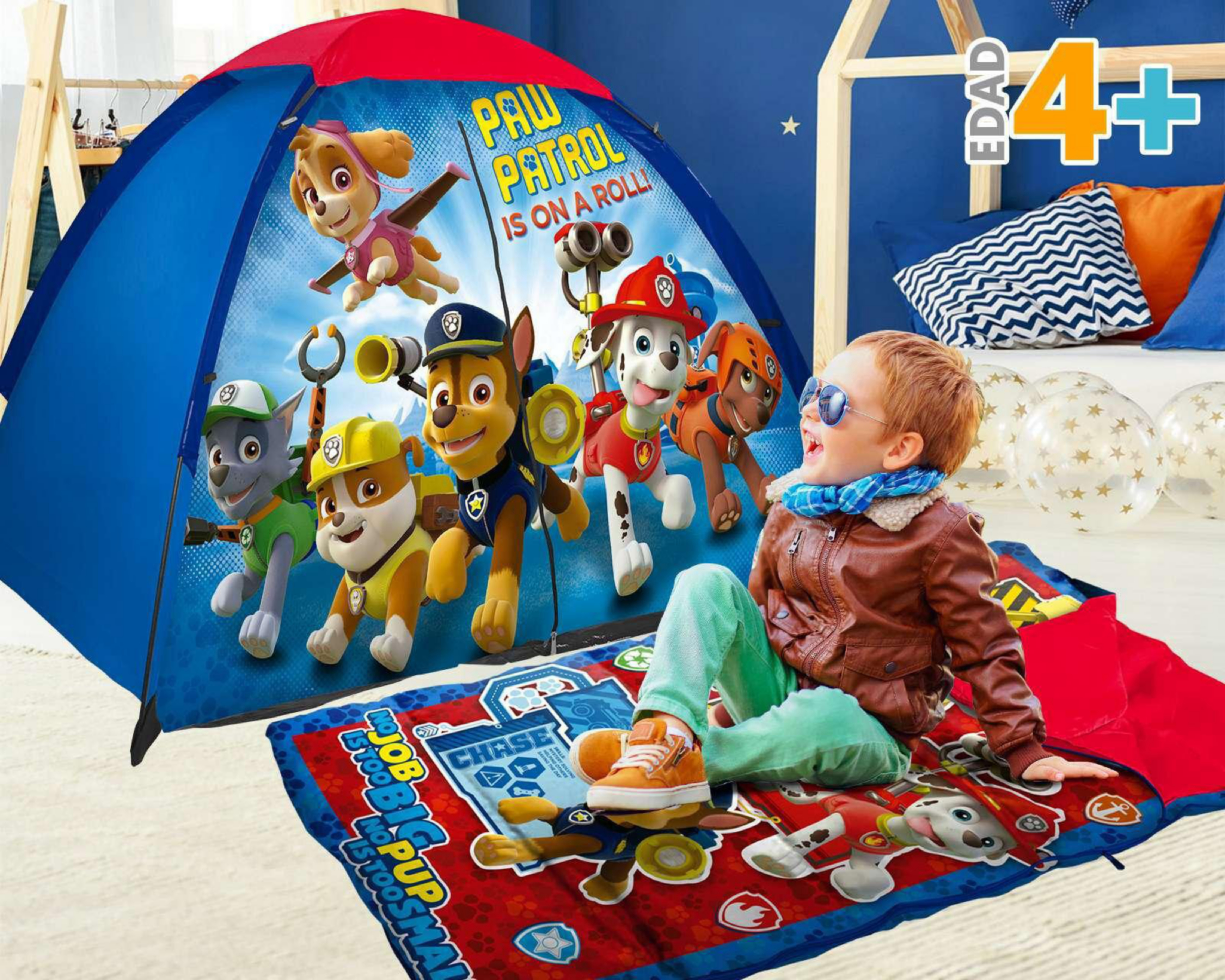 Foto 2 | Casa de Campaña con Accesorios Paw Patrol Apache Azul