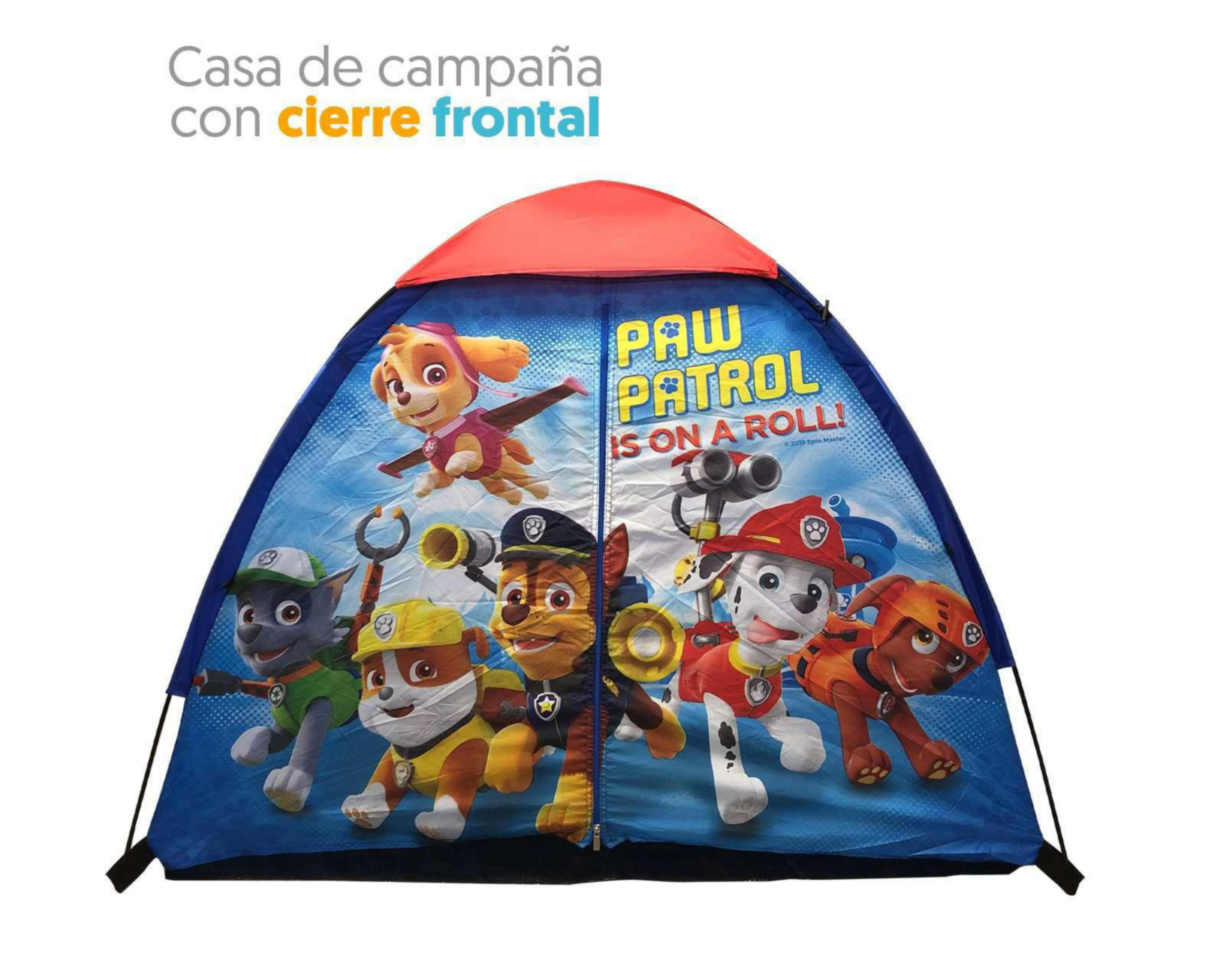 Foto 4 pulgar | Casa de Campaña con Accesorios Paw Patrol Apache Azul