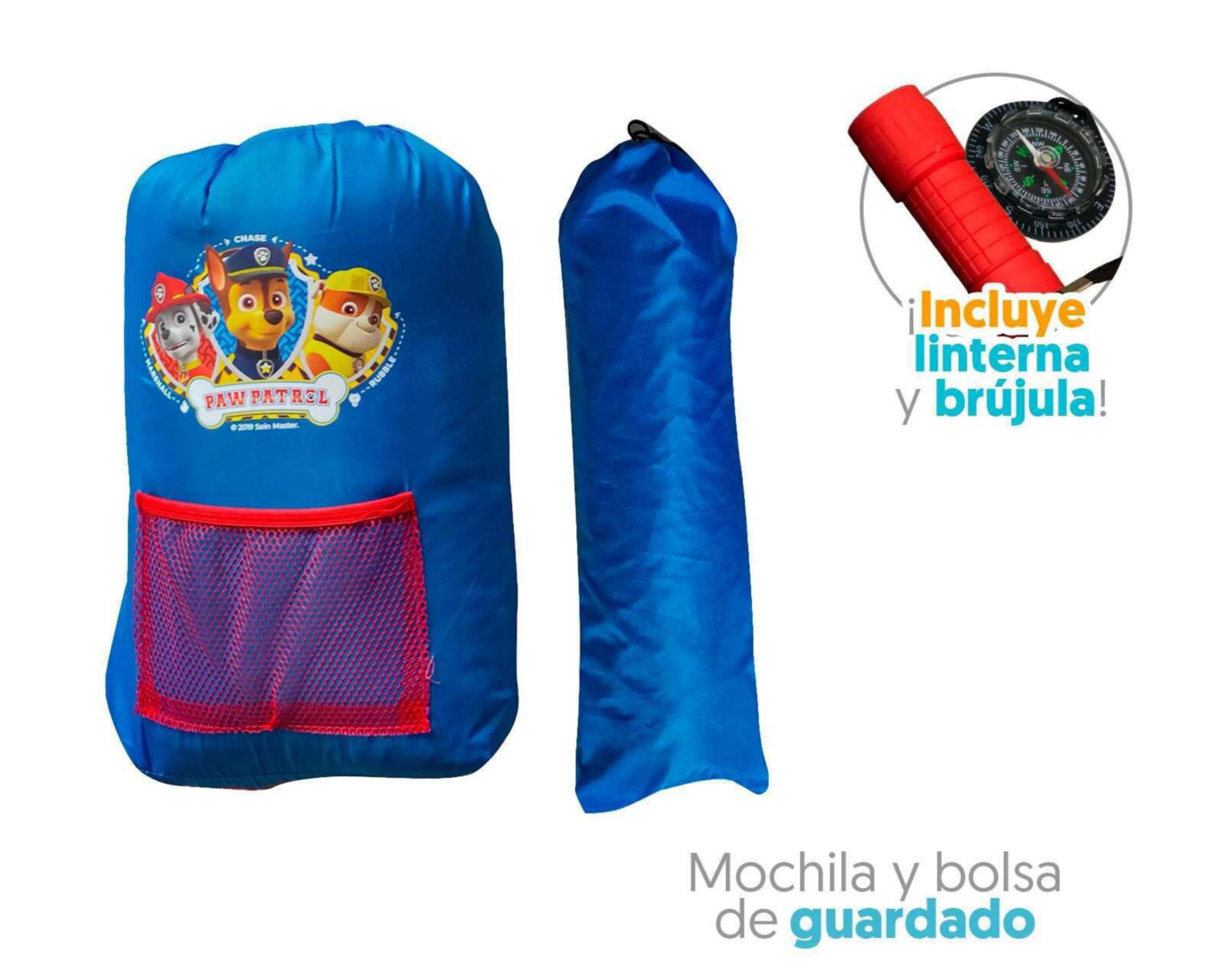 Foto 6 pulgar | Casa de Campaña con Accesorios Paw Patrol Apache Azul