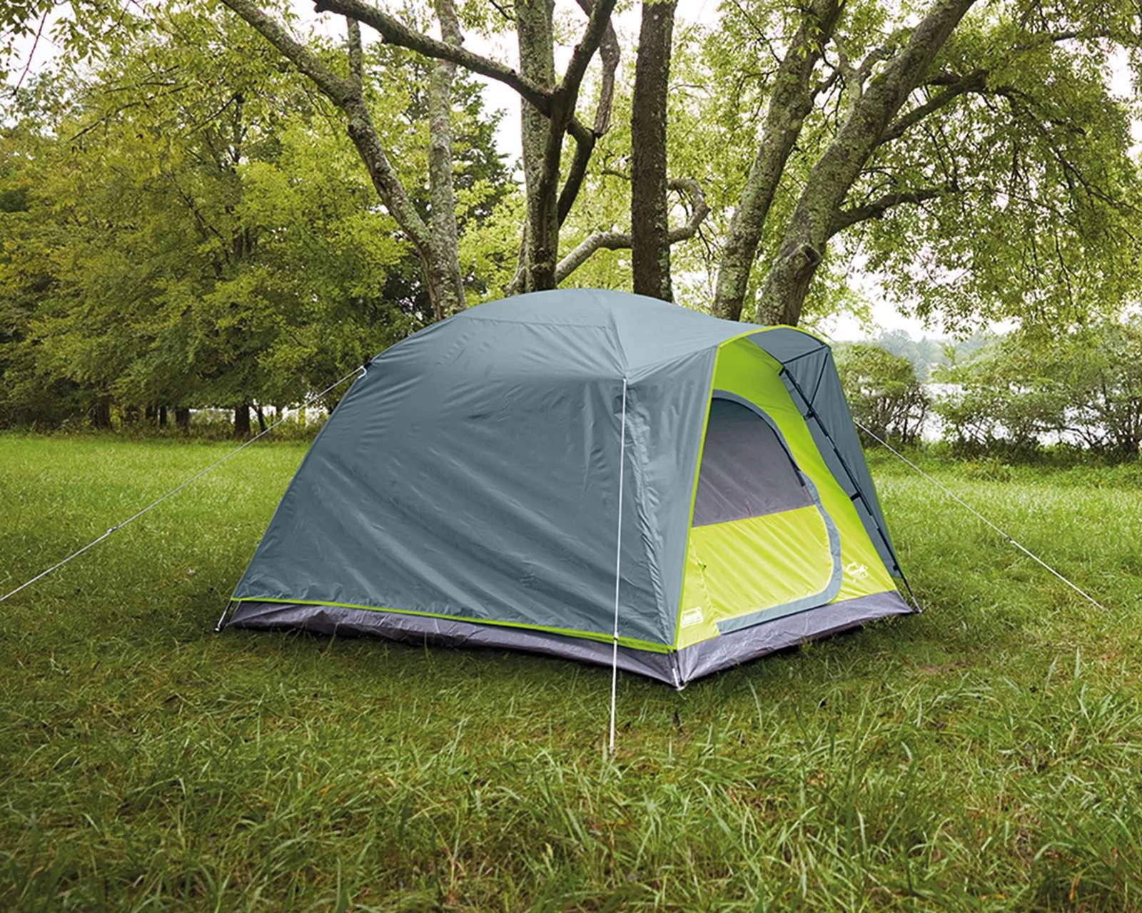 Foto 4 pulgar | Casa de Campaña Coleman Carpa Verde para 4 Personas