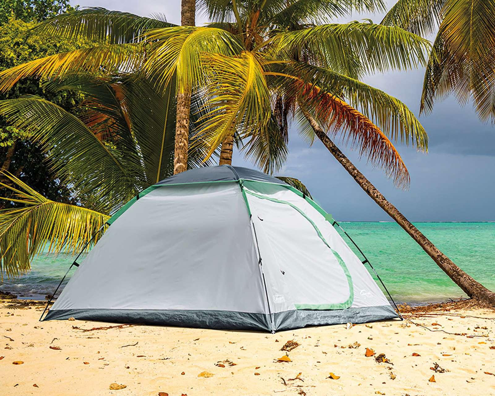 Foto 3 | Casa de Campaña Coleman Carpa Gris para 4 Personas