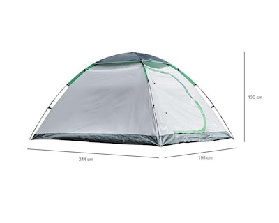 Foto 4 | Casa de Campaña Coleman Carpa Gris para 4 Personas