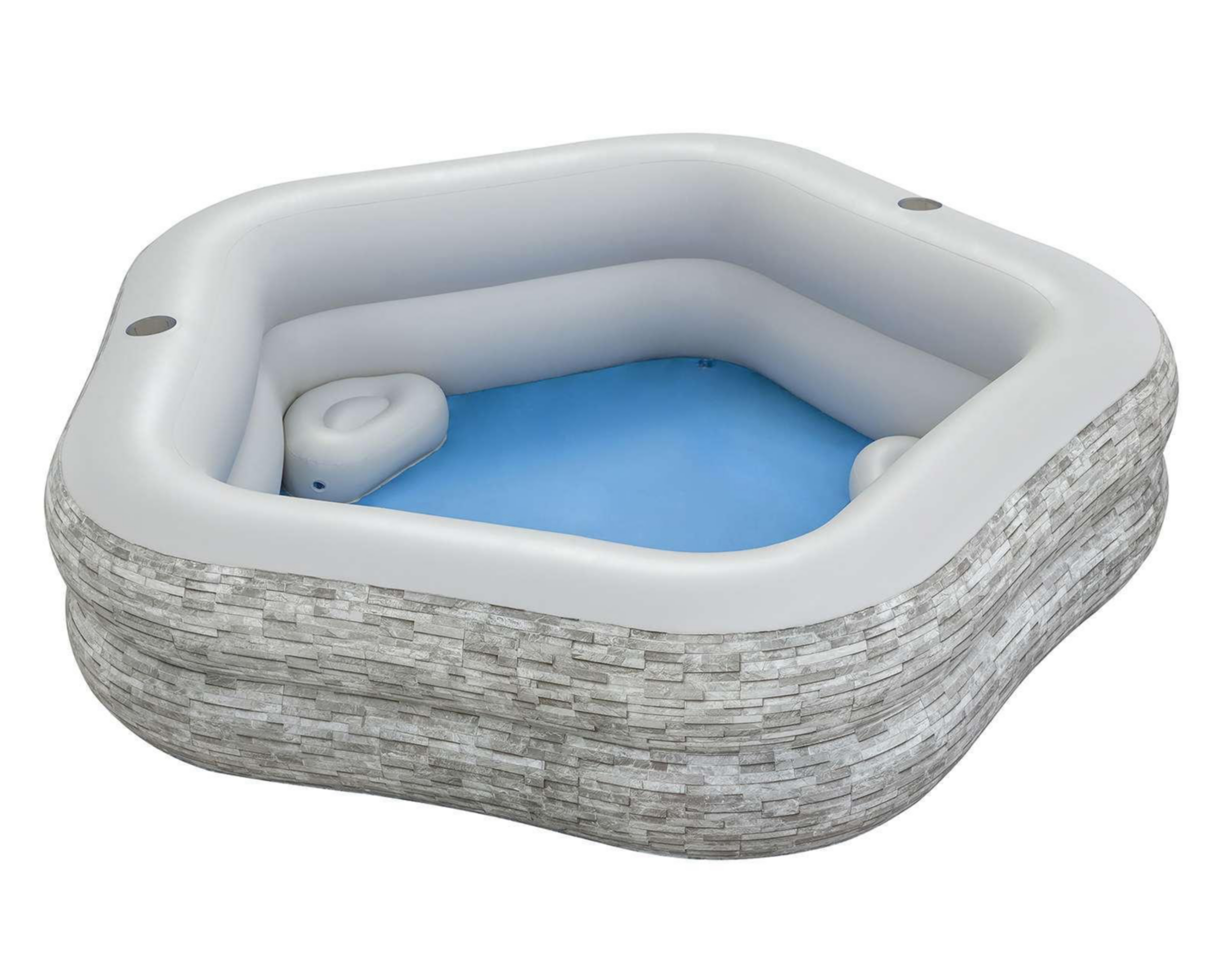 Foto 2 pulgar | Alberca Infantil Pentagonal Bestway 575 L 206 x 213 x 53 cm