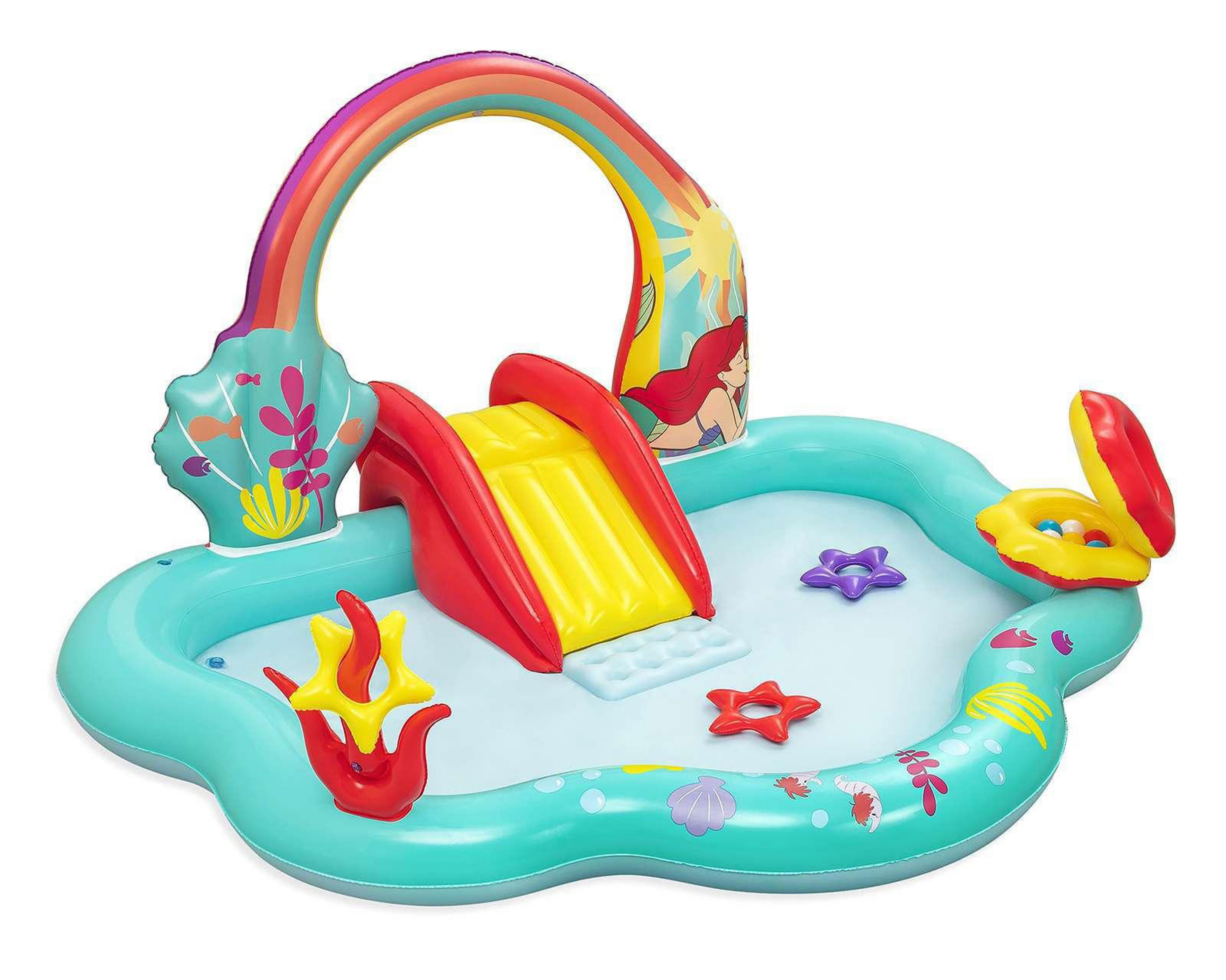 Foto 1 | Alberca Infantil Bestway La Sirenita 165 L 206 x 211 x 127 cm