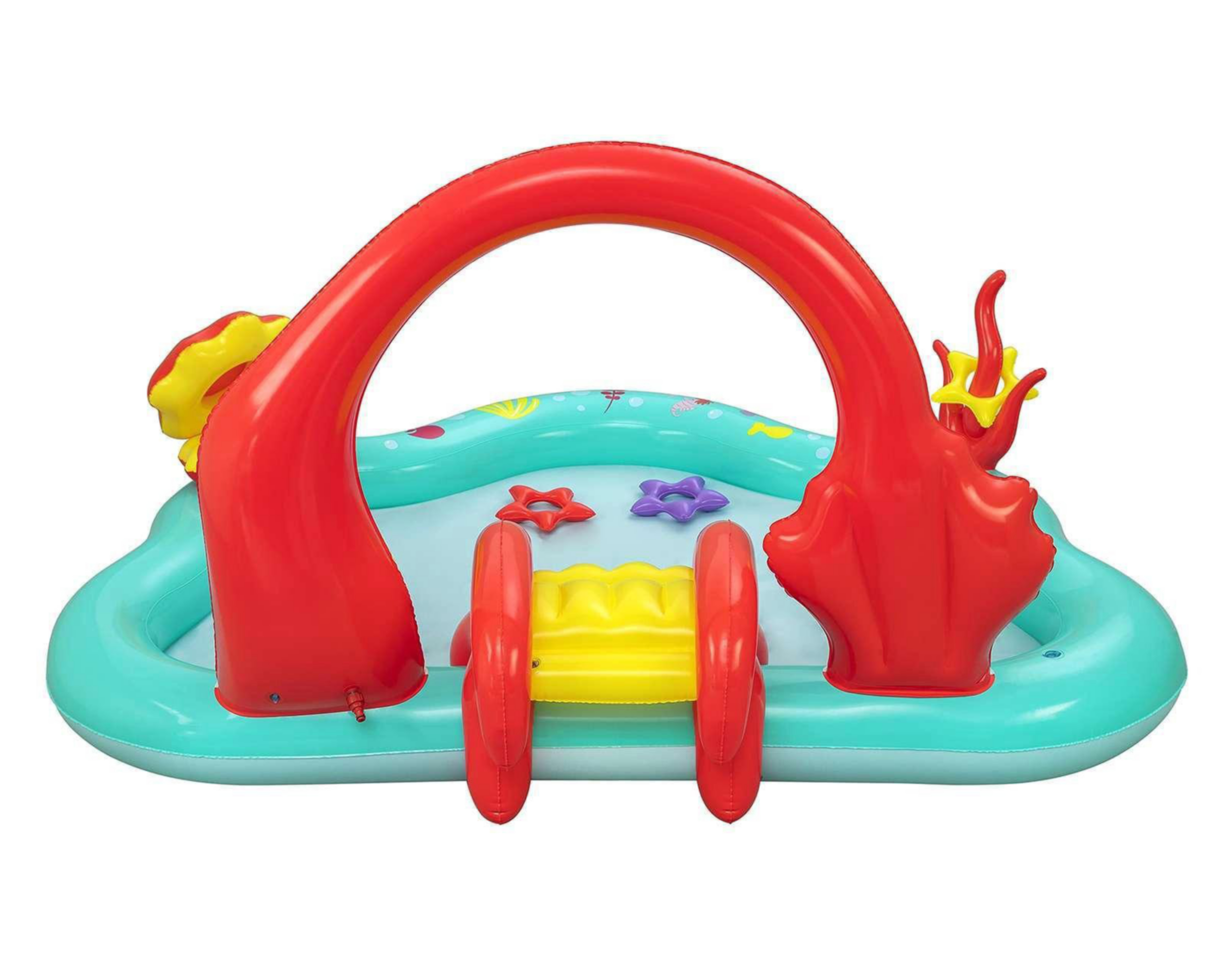 Foto 9 pulgar | Alberca Infantil Bestway La Sirenita 165 L 206 x 211 x 127 cm