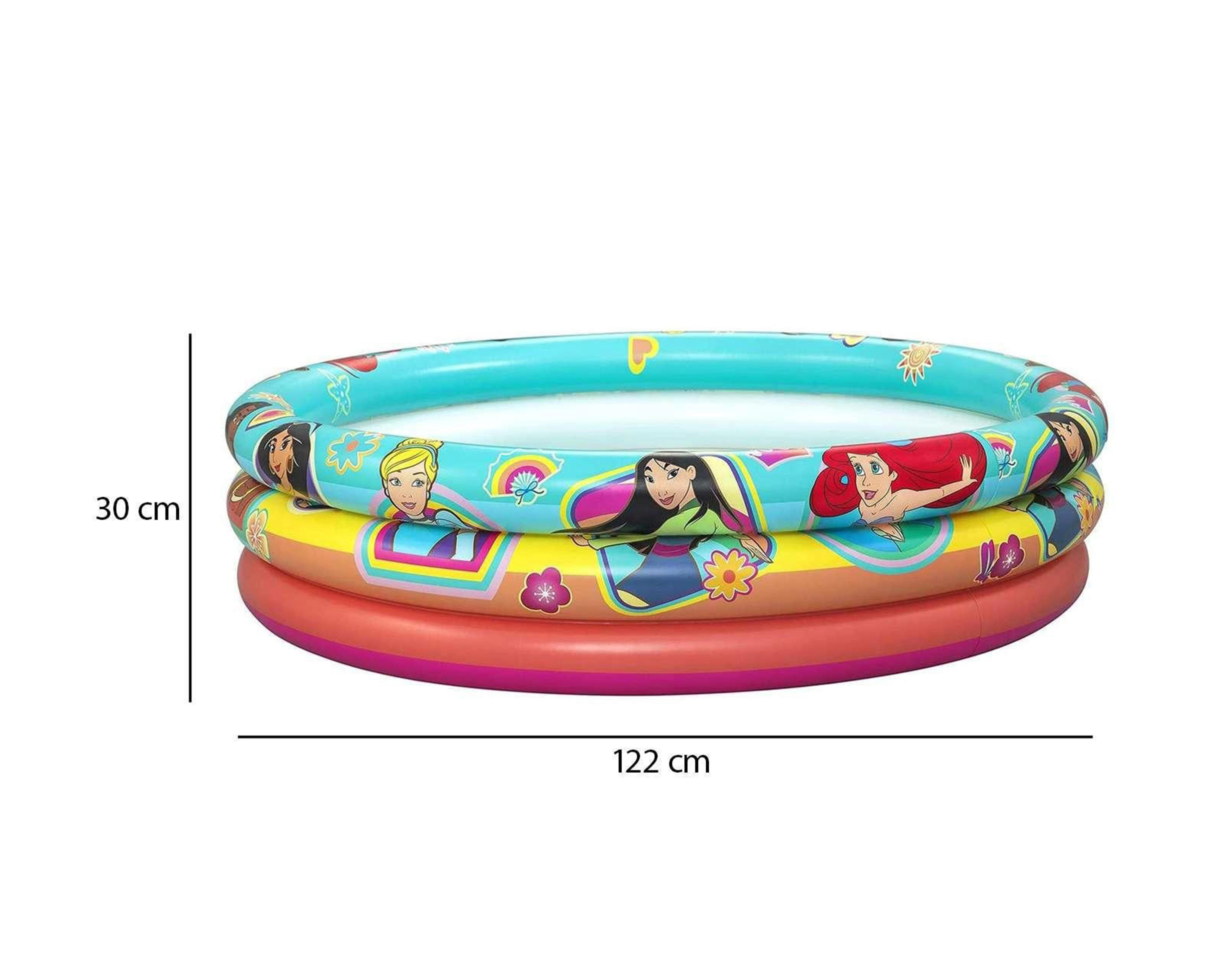 Foto 6 pulgar | Alberca Infantil Redonda Bestway Princesas 200 L 122 x 30 cm