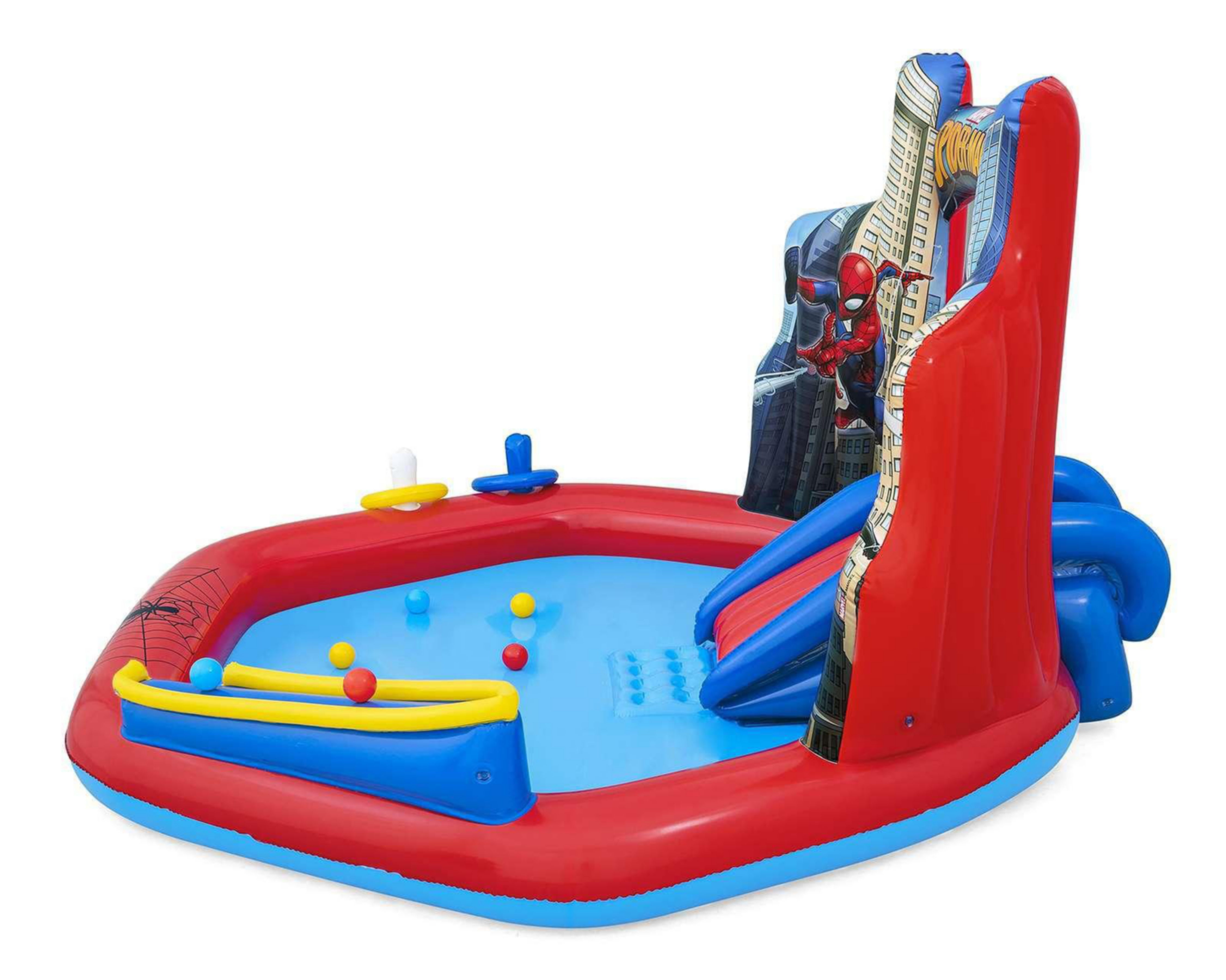 Foto 6 pulgar | Alberca Infantil Bestway Spider-Man 165 L 206 x 211 x 127 cm