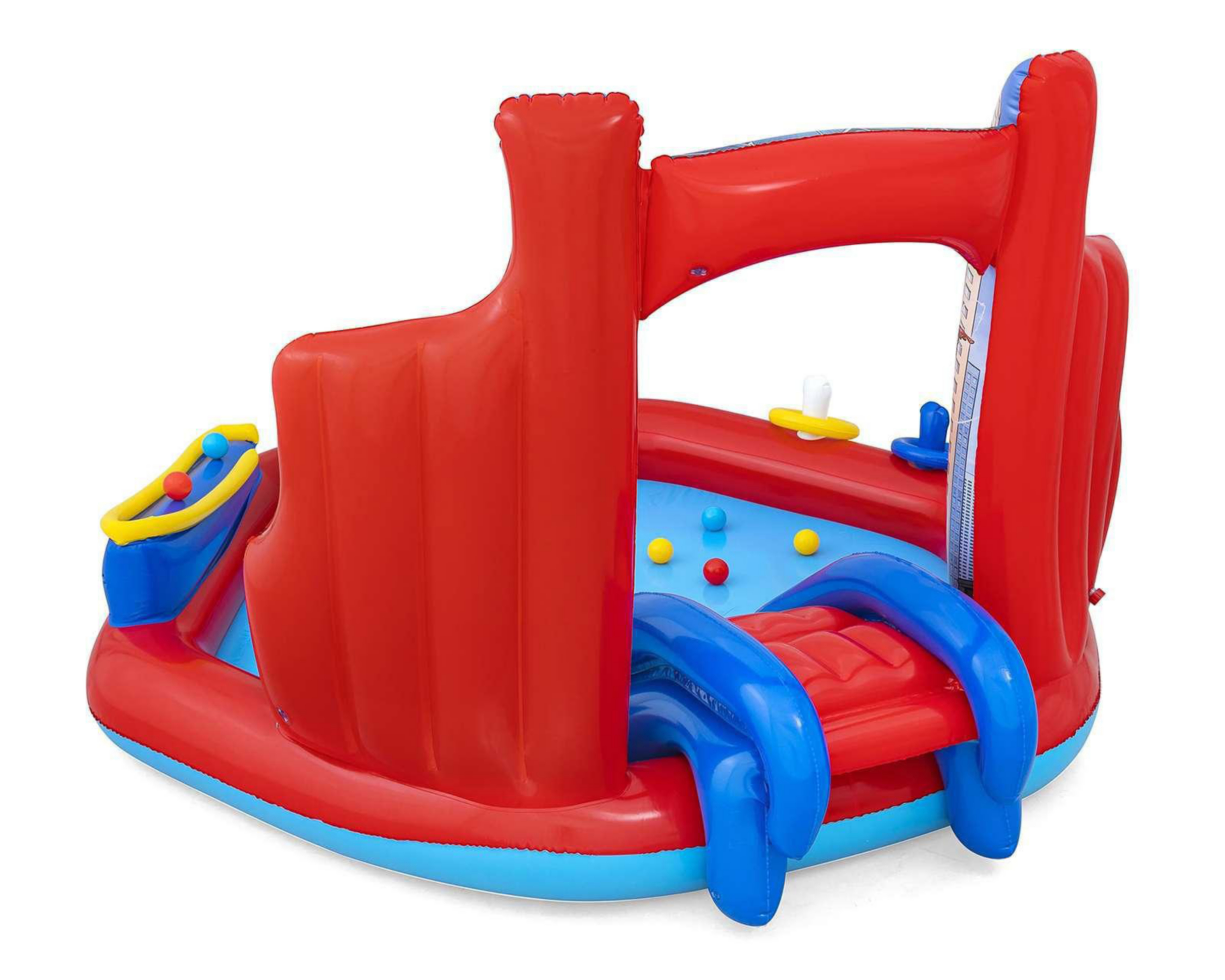 Foto 7 pulgar | Alberca Infantil Bestway Spider-Man 165 L 206 x 211 x 127 cm