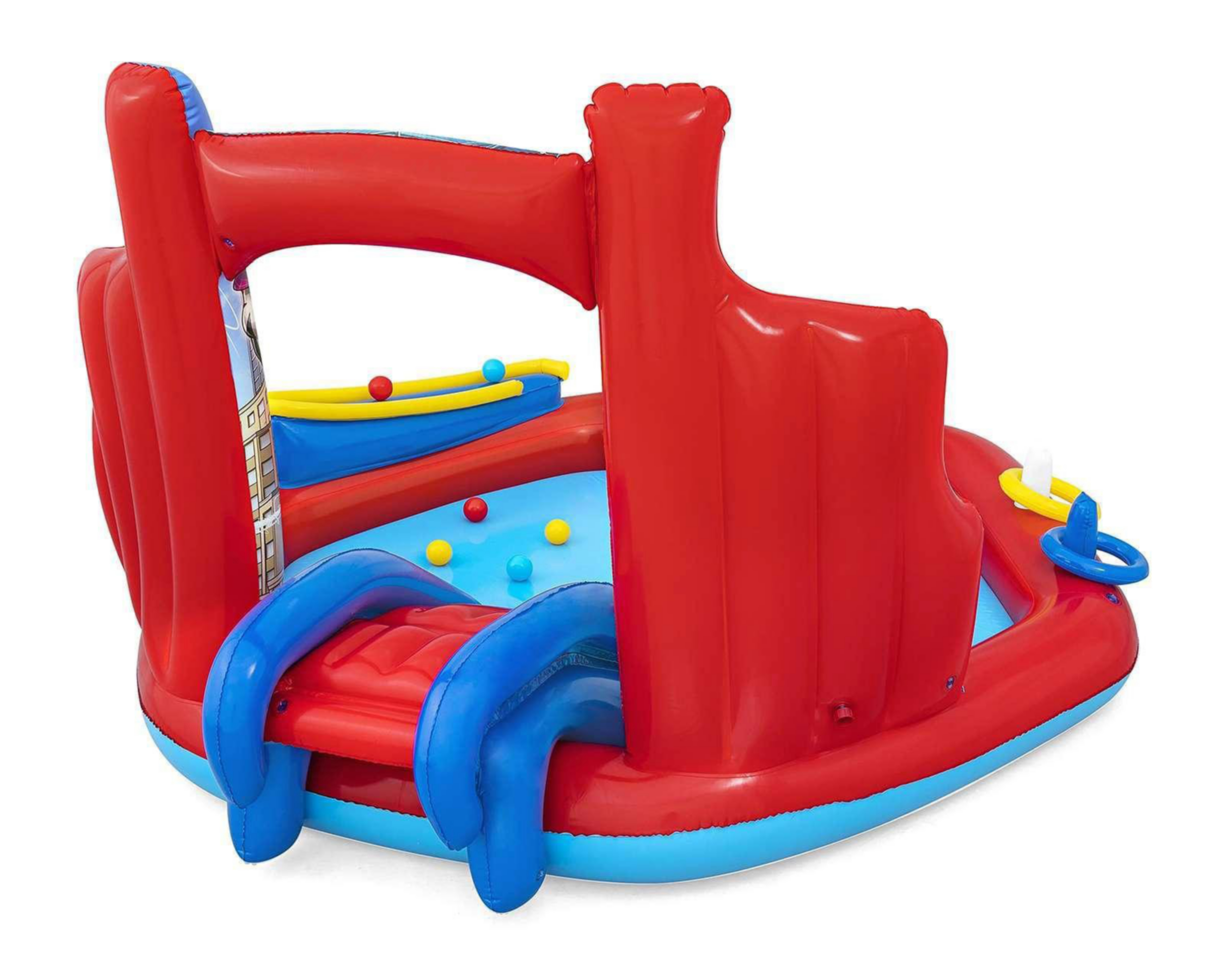 Foto 8 pulgar | Alberca Infantil Bestway Spider-Man 165 L 206 x 211 x 127 cm