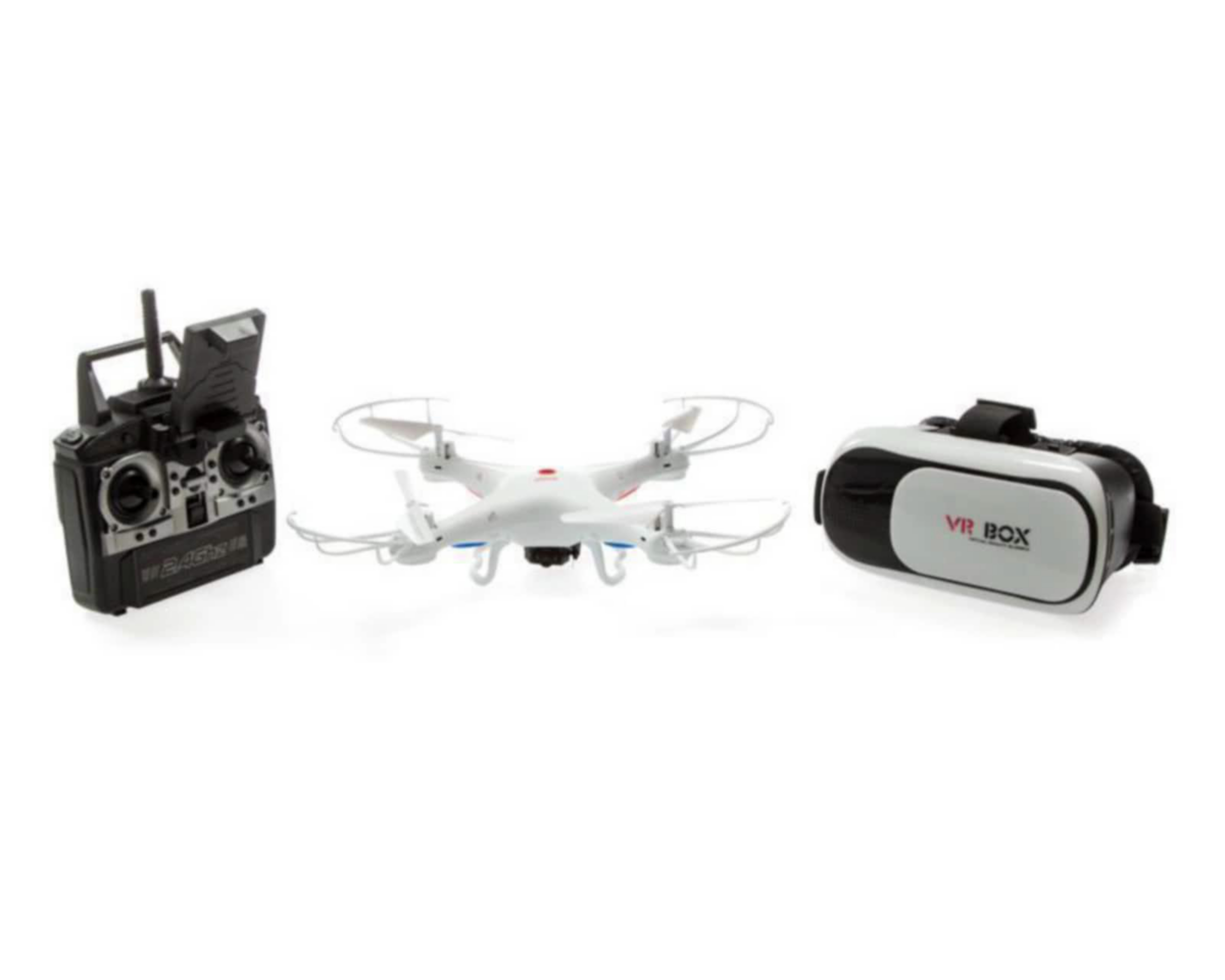 Foto 2 pulgar | Tribotika Drone RC VR B 612-55 Blanco