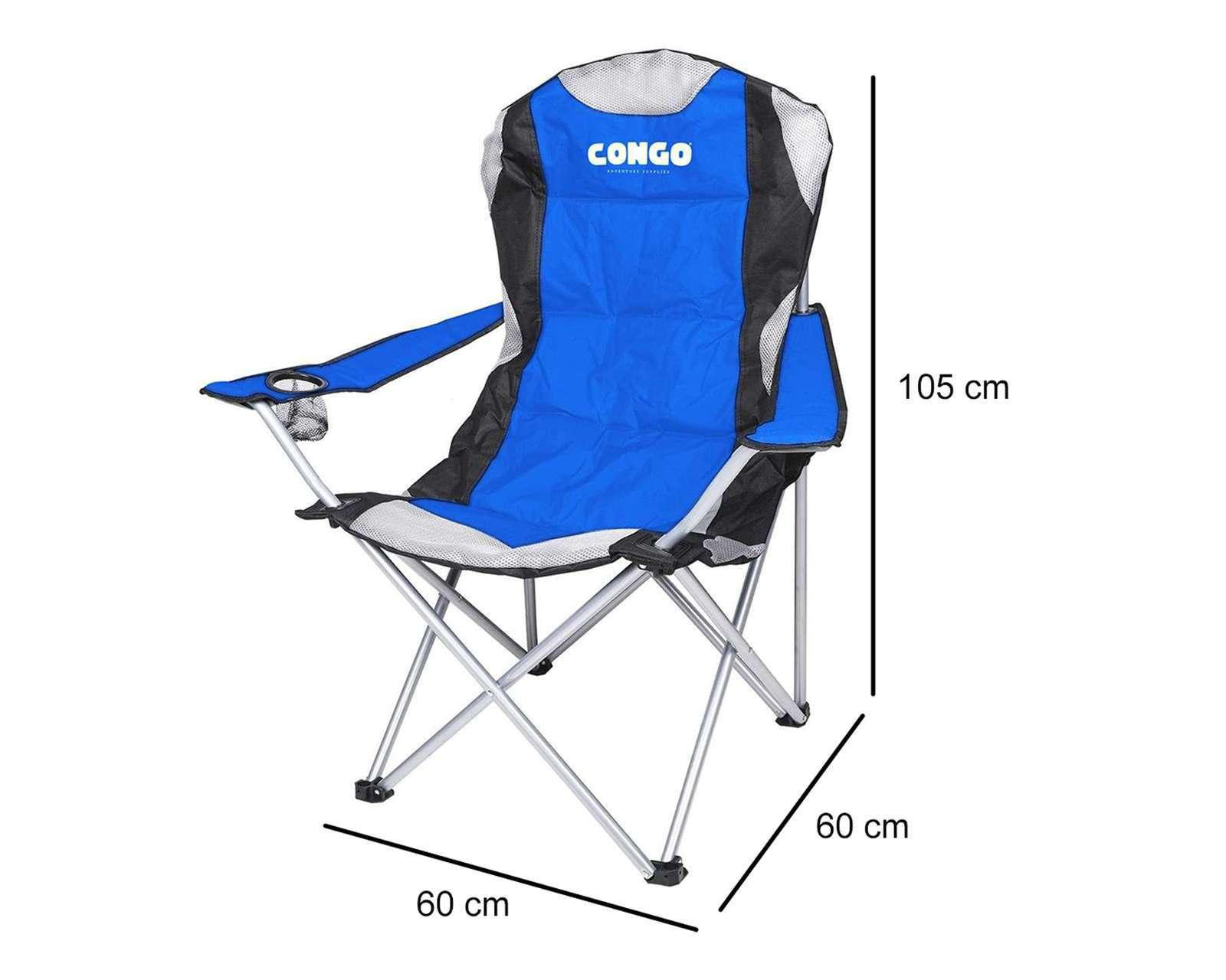 Foto 6 pulgar | Silla Plegable Congo GMFC-3129 Azul