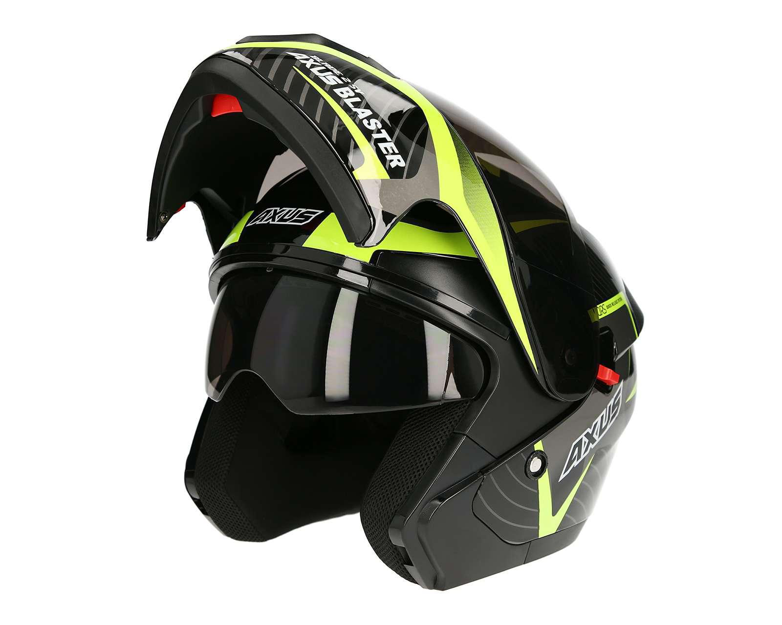 Casco para Motociclista Axus Grande Negro $1,599