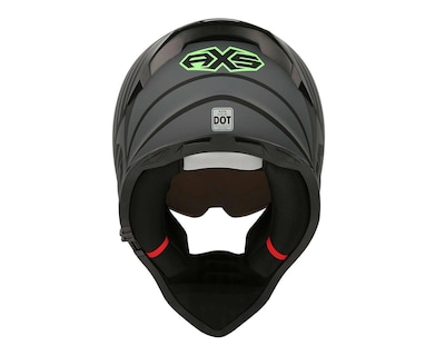 Foto 4 | Casco para Motociclista Axus Extragrande Abatible Negro
