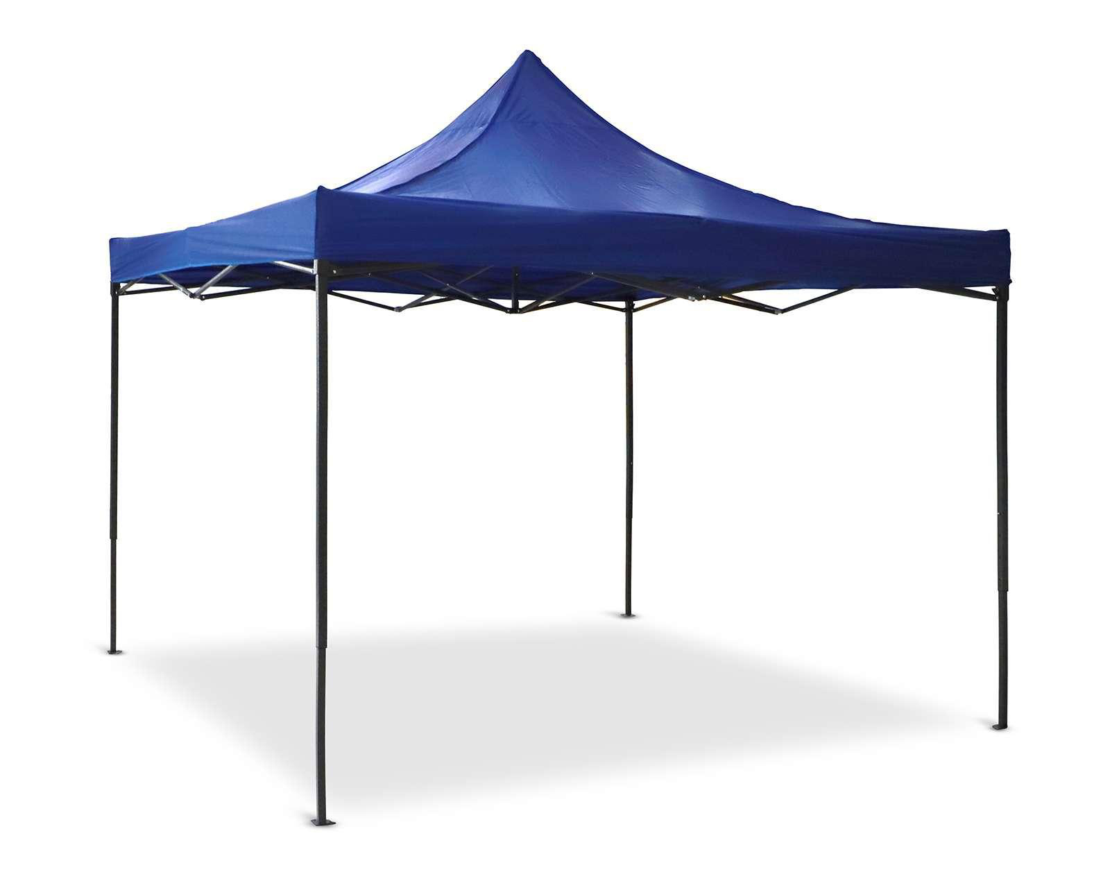 Toldo Congo 300 x 300 x 300 cm con Malla Azul