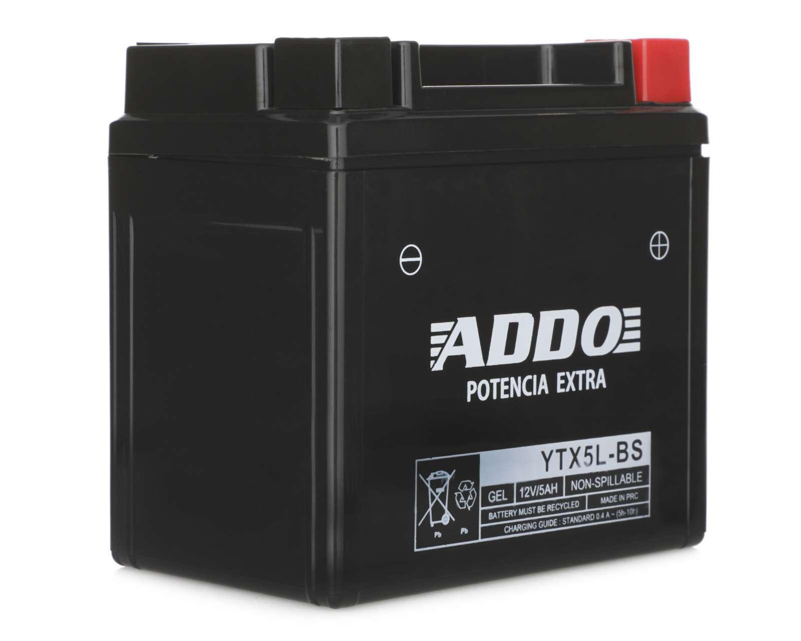 Batería para Motocicleta Addo 12 Volts