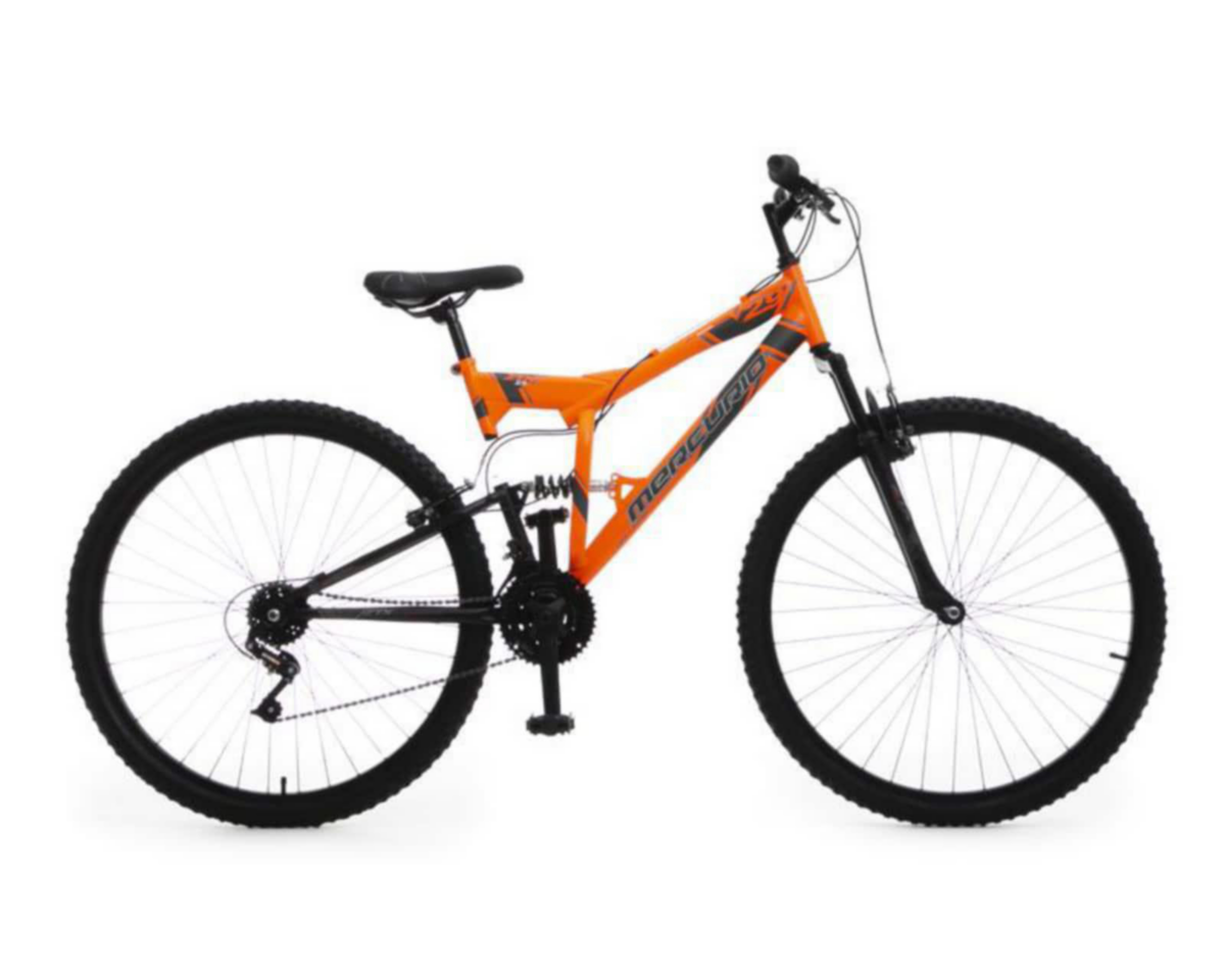 Foto 4 pulgar | Bicicleta de Montaña Mercurio ZTX DH 29" Anaranjada