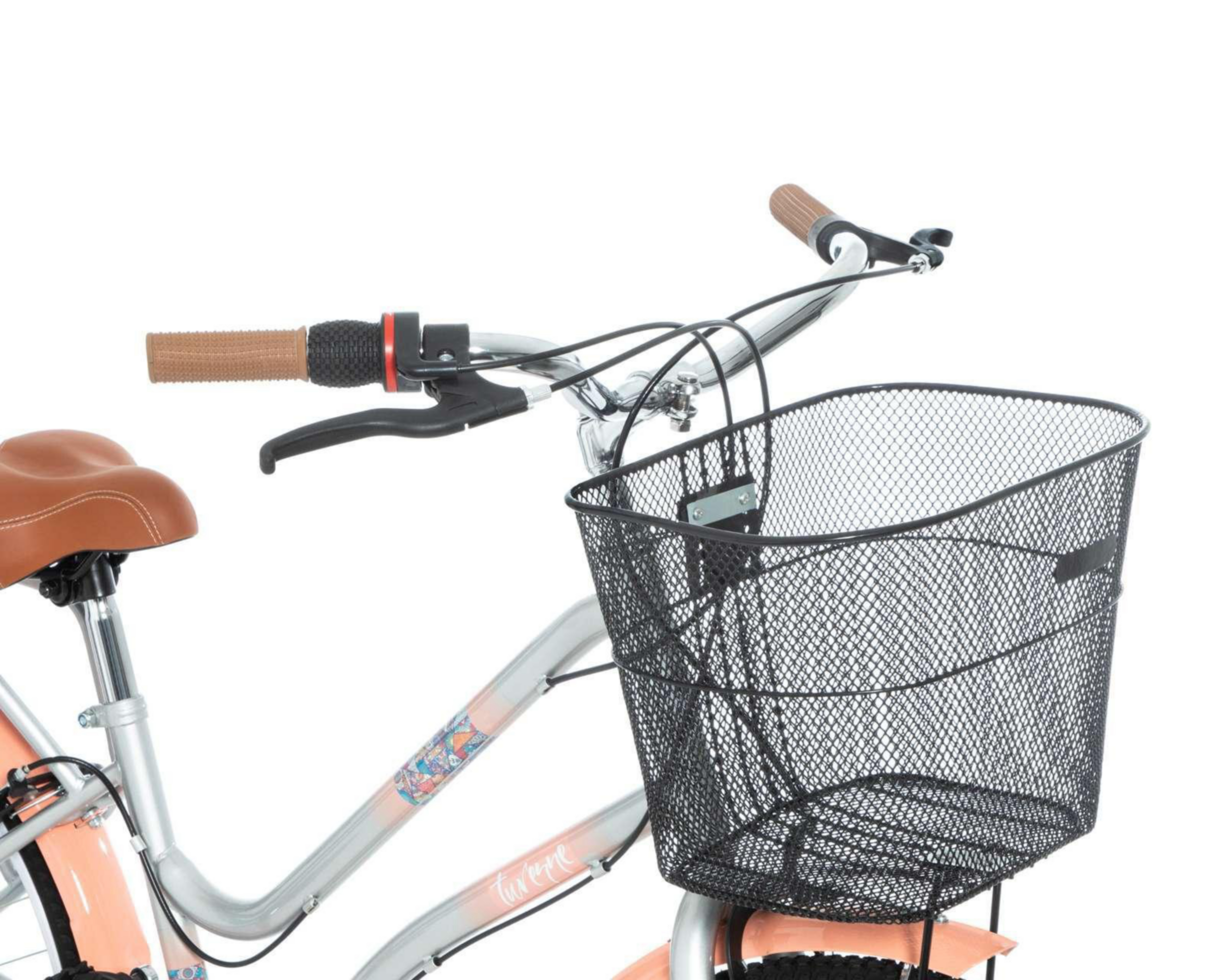 Foto 4 pulgar | Bicicleta Urbana Veloci Turene 24" Gris
