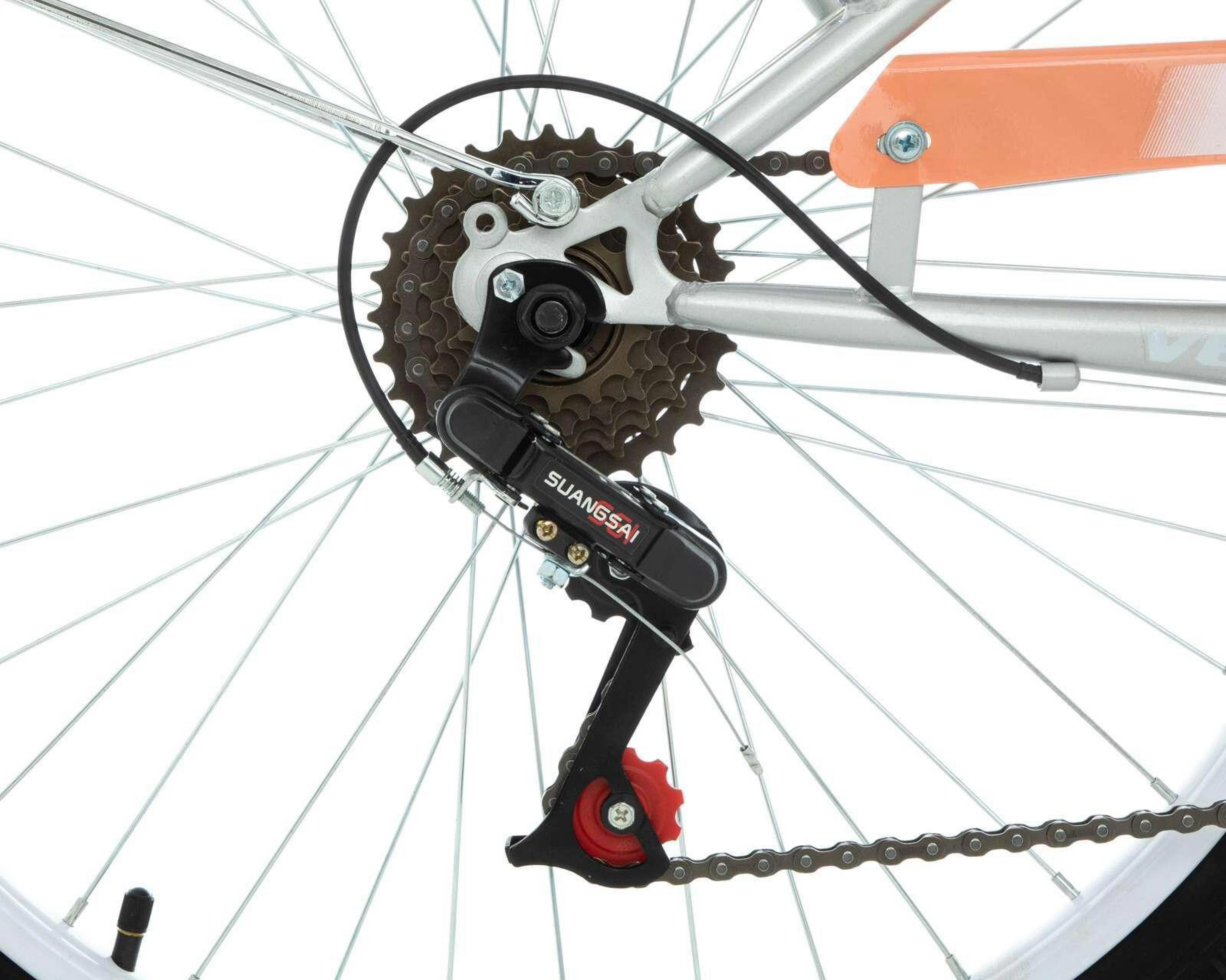 Foto 6 | Bicicleta Urbana Veloci Turene 24" Gris