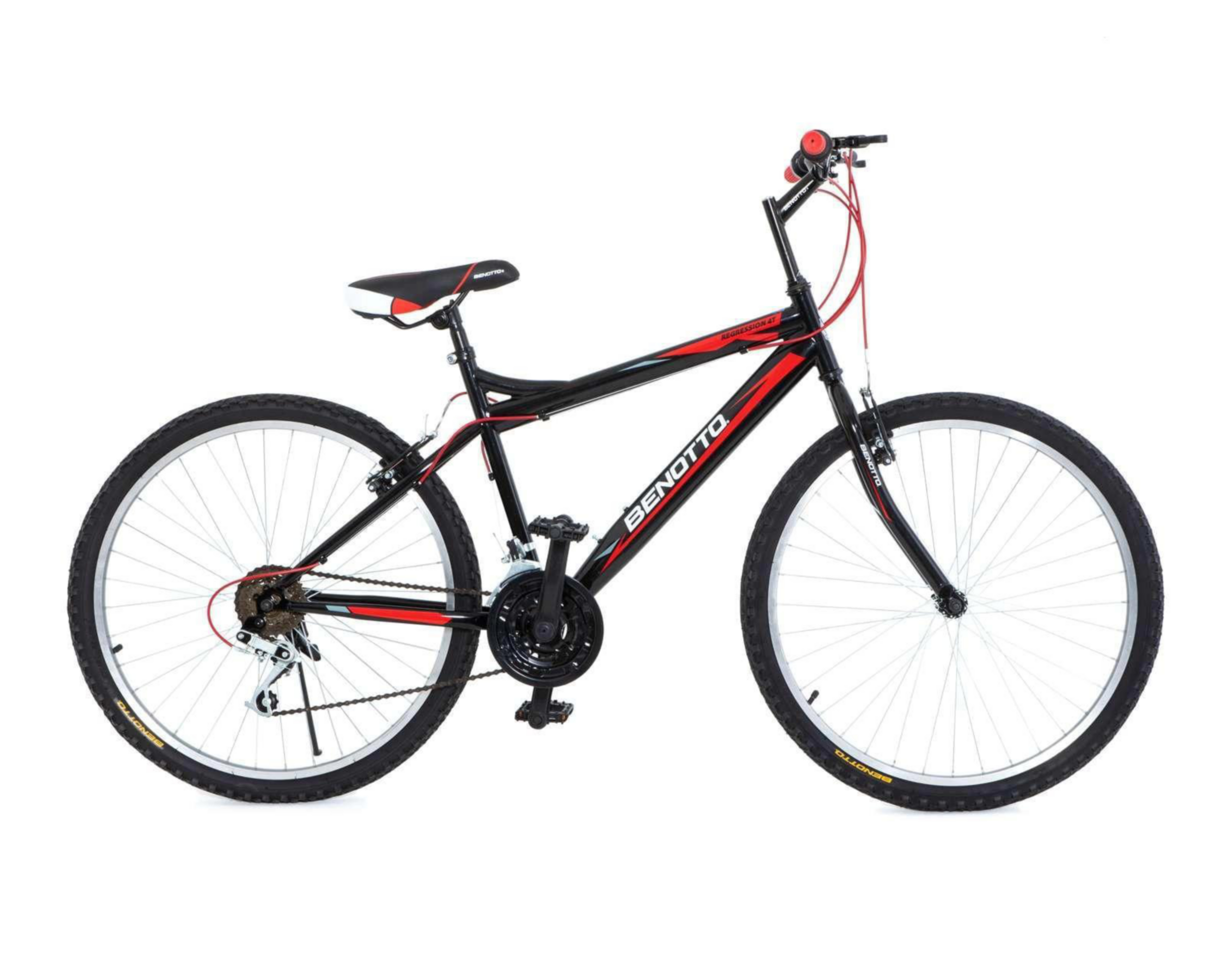 Foto 2 | Bicicleta Urbana Benotto Regression 4T 26" Negra