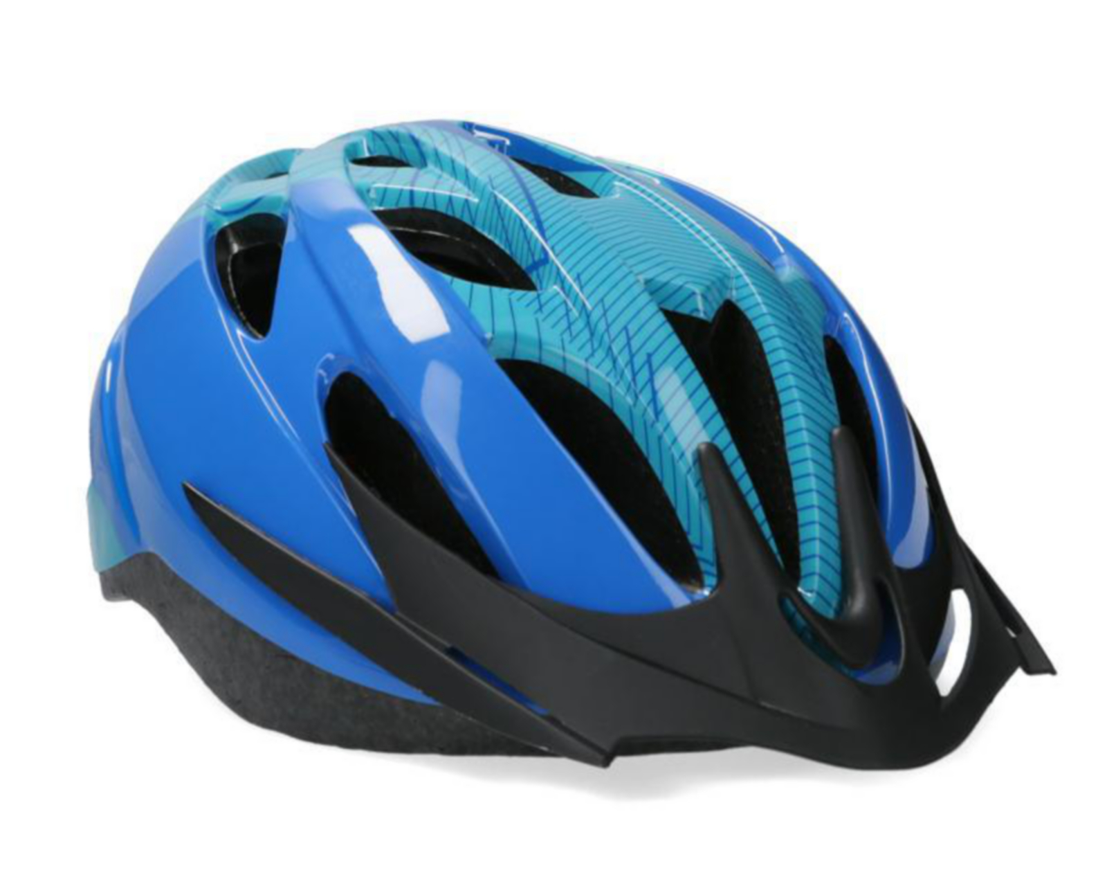 Foto 2 pulgar | Casco para Ciclista Sportline Azul