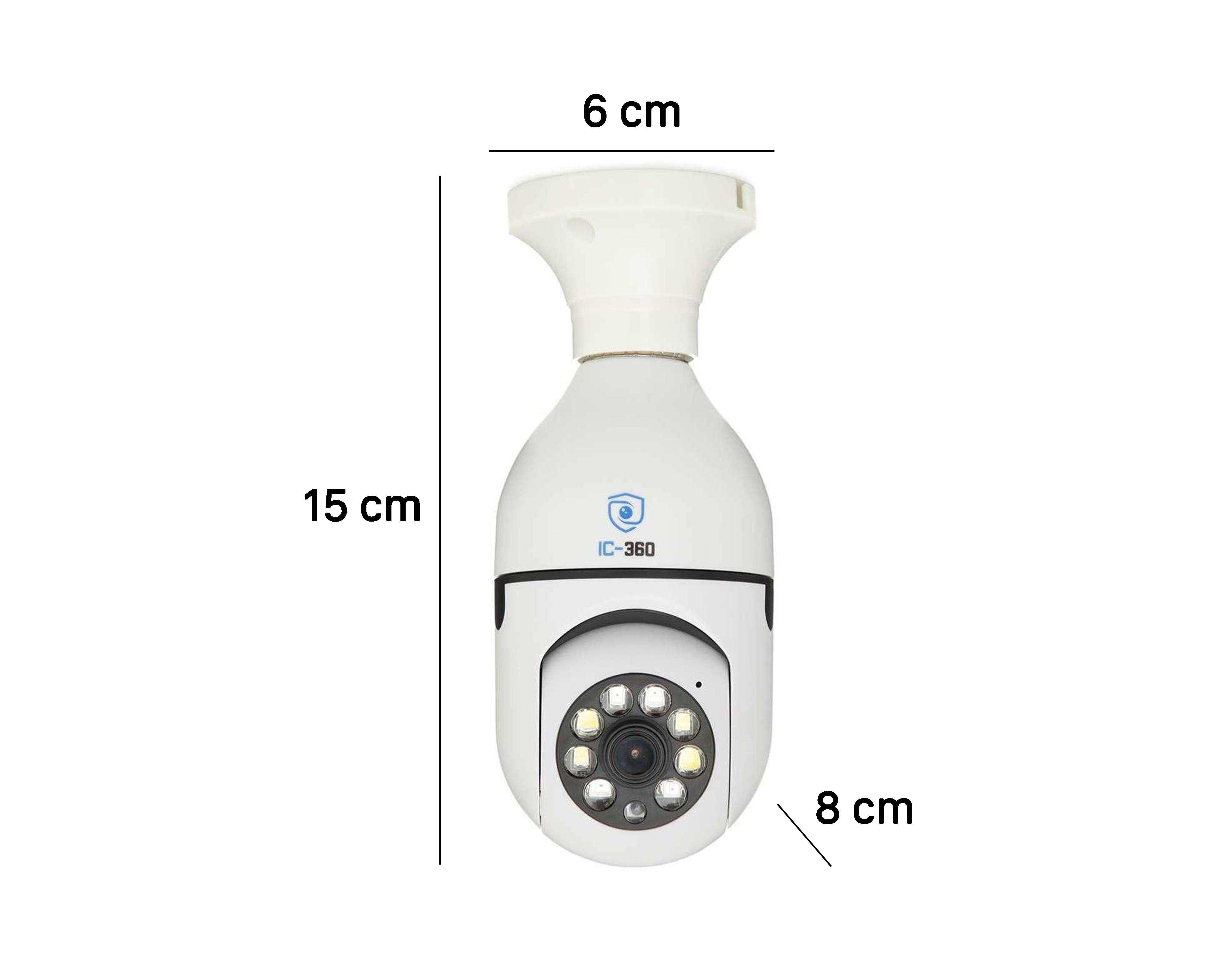 Foto 6 | Cámara de Seguridad CV Directo Fococámara IC-360 Blanca