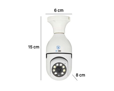 Foto 6 | Cámara de Seguridad CV Directo Fococámara IC-360 Blanca