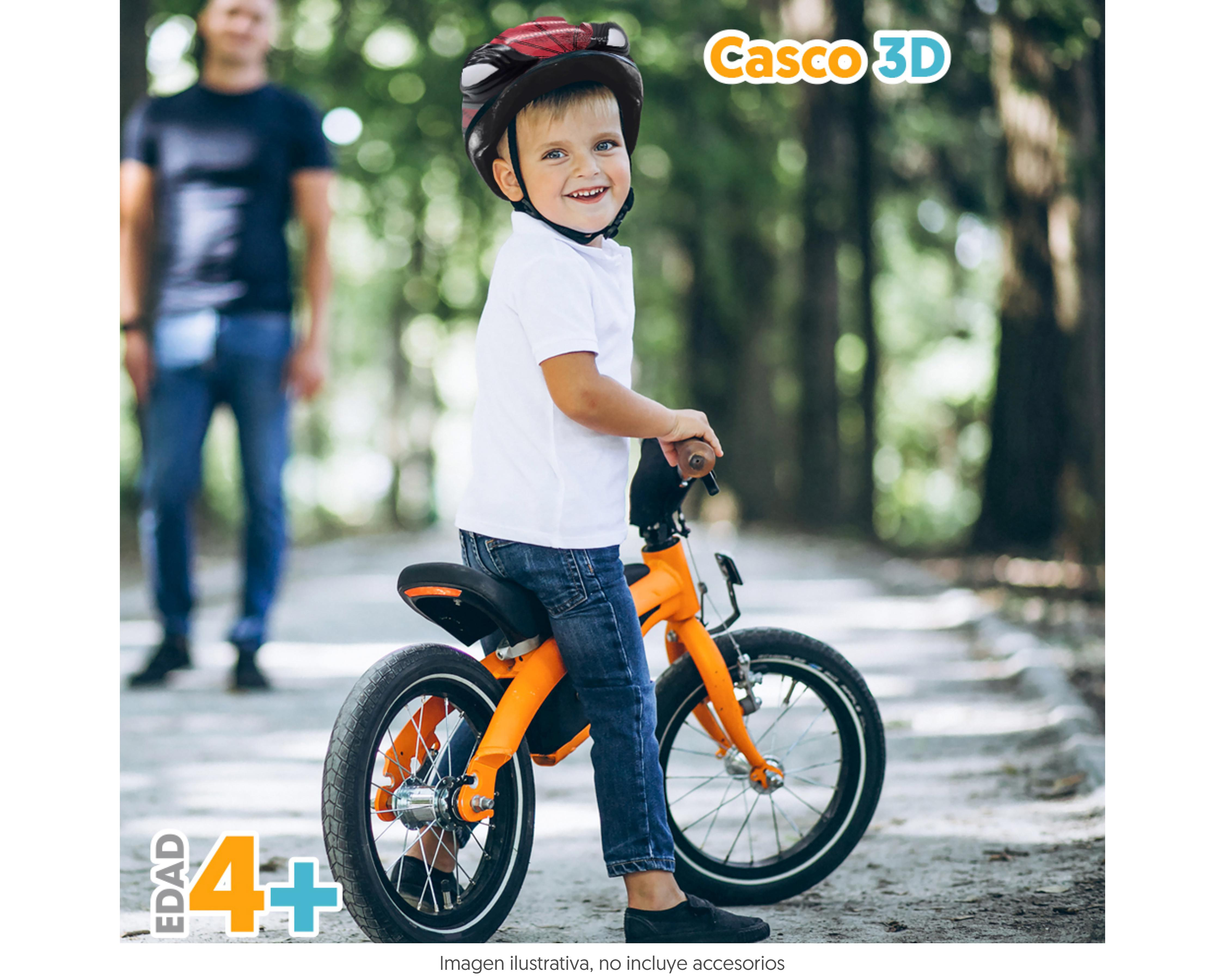 Foto 5 | Casco y Rodilleras Flying Wheel Spiderman 5 Piezas