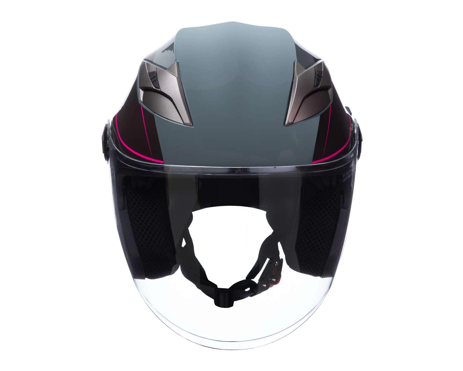 Foto 7 pulgar | Casco para Motociclista Sleek Grande