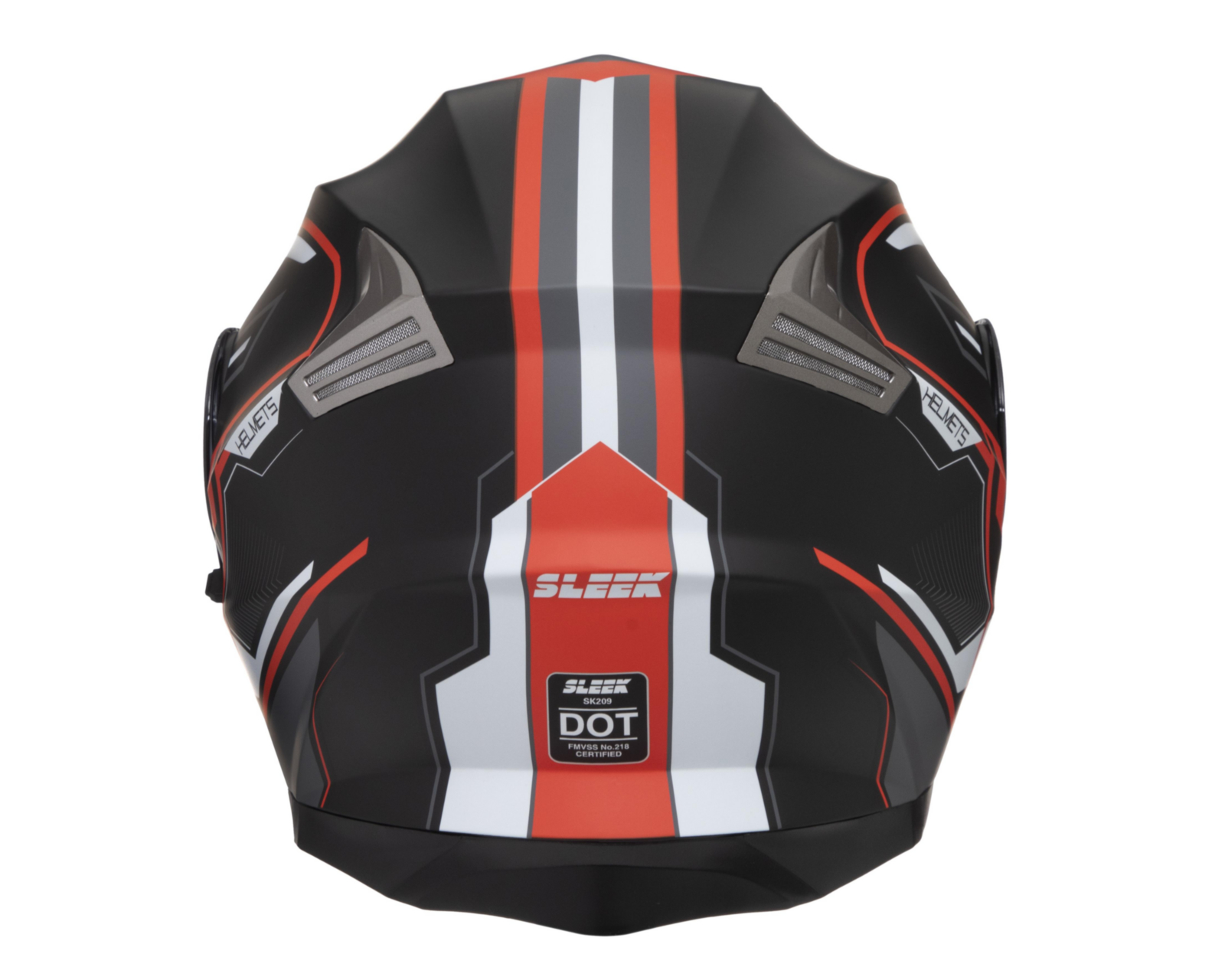 Foto 5 | Casco para Motociclista Sleek Grande Negro