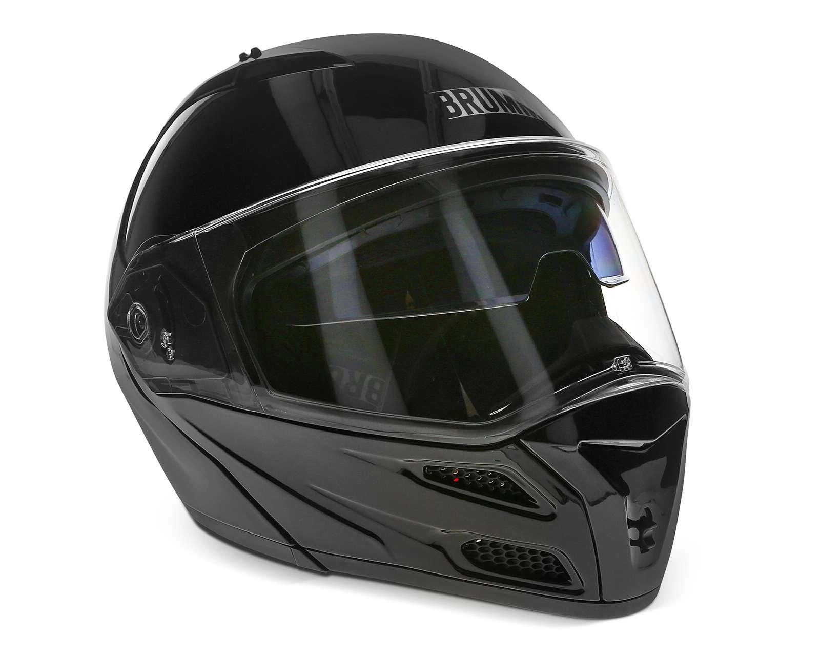 Foto 1 | Casco para Motocicleta Brumm Extragrande color Negro