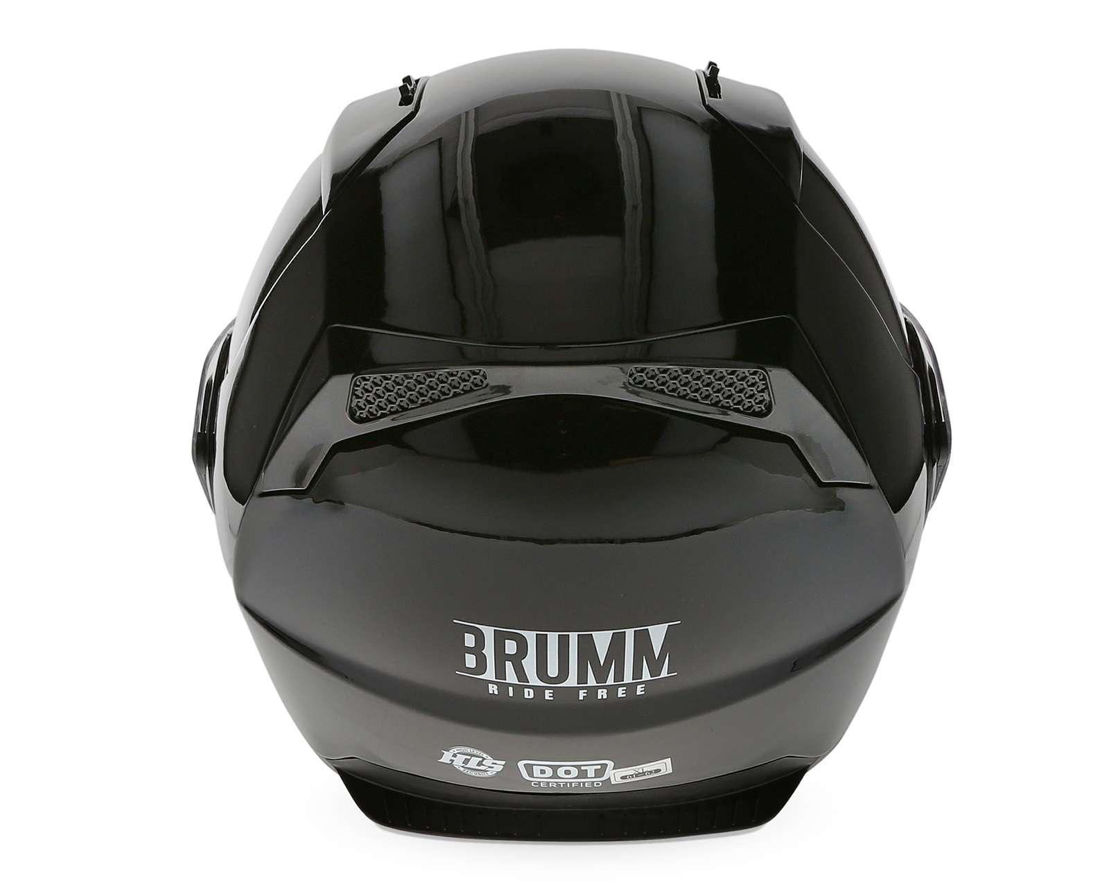 Foto 3 | Casco para Motocicleta Brumm Extragrande color Negro