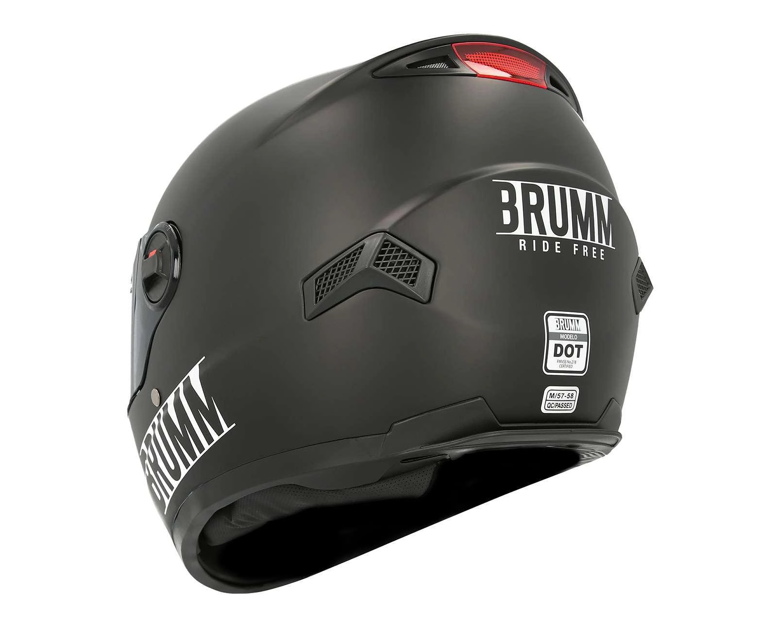 Foto 3 | Casco para Motociclista Brumm Mediano