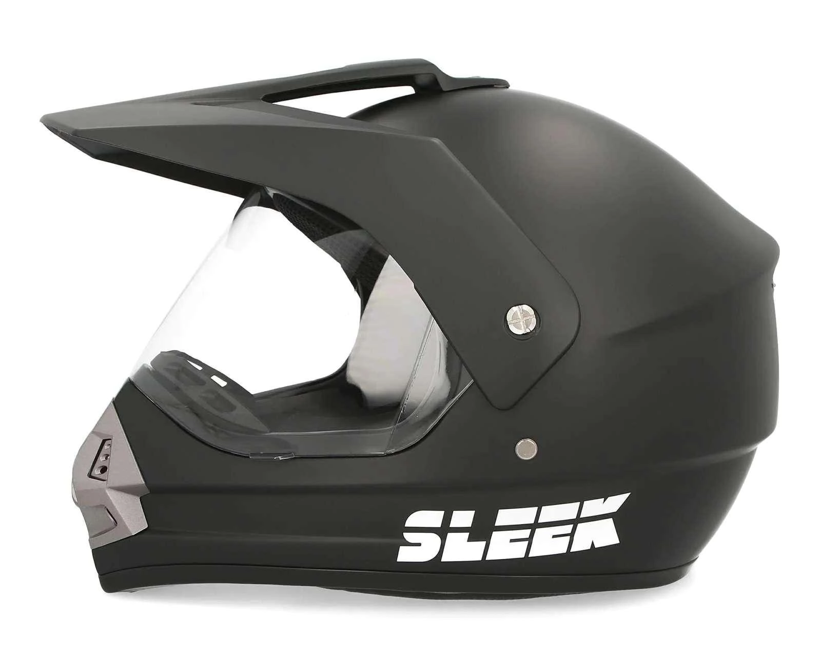 Foto 3 pulgar | Casco de Motociclista Sleek EG-130732 Grande Negro