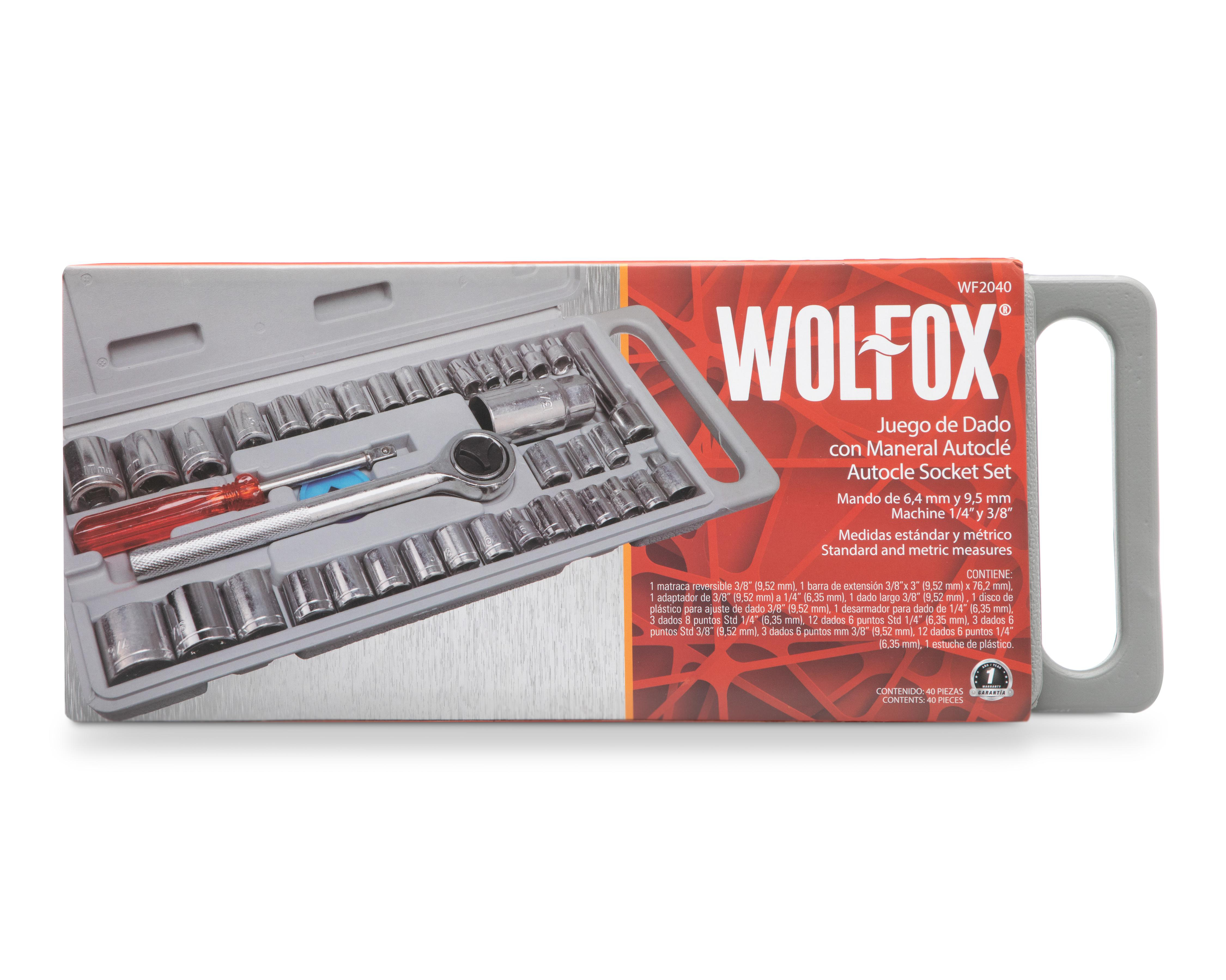 Foto 4 | Estuche de Herramientas Wolfox 40 Piezas