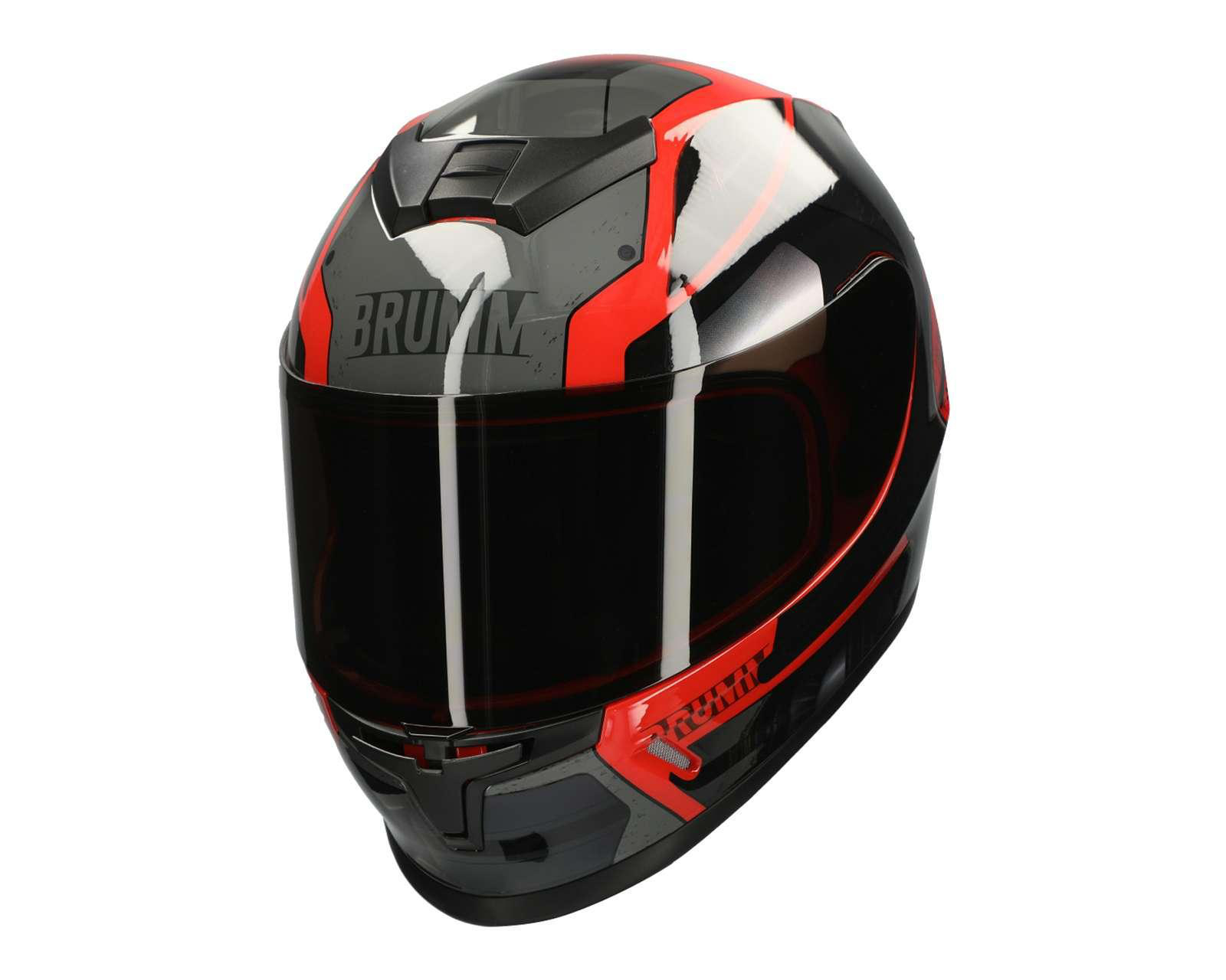 Casco de Motociclista Infantil Brumm BMY104-05 Unitalla